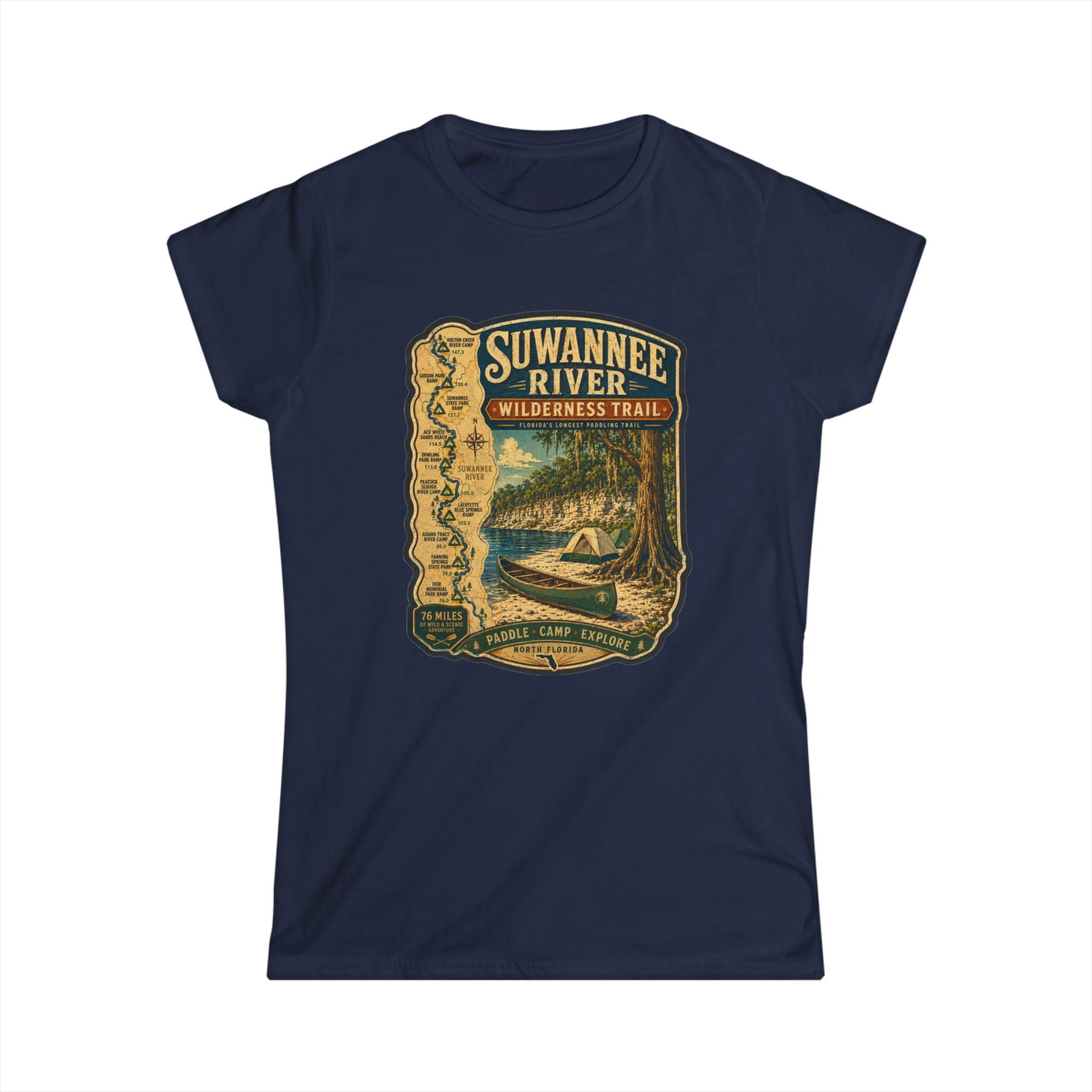 Suwannee River Wilderness Trail- Vintage Tee