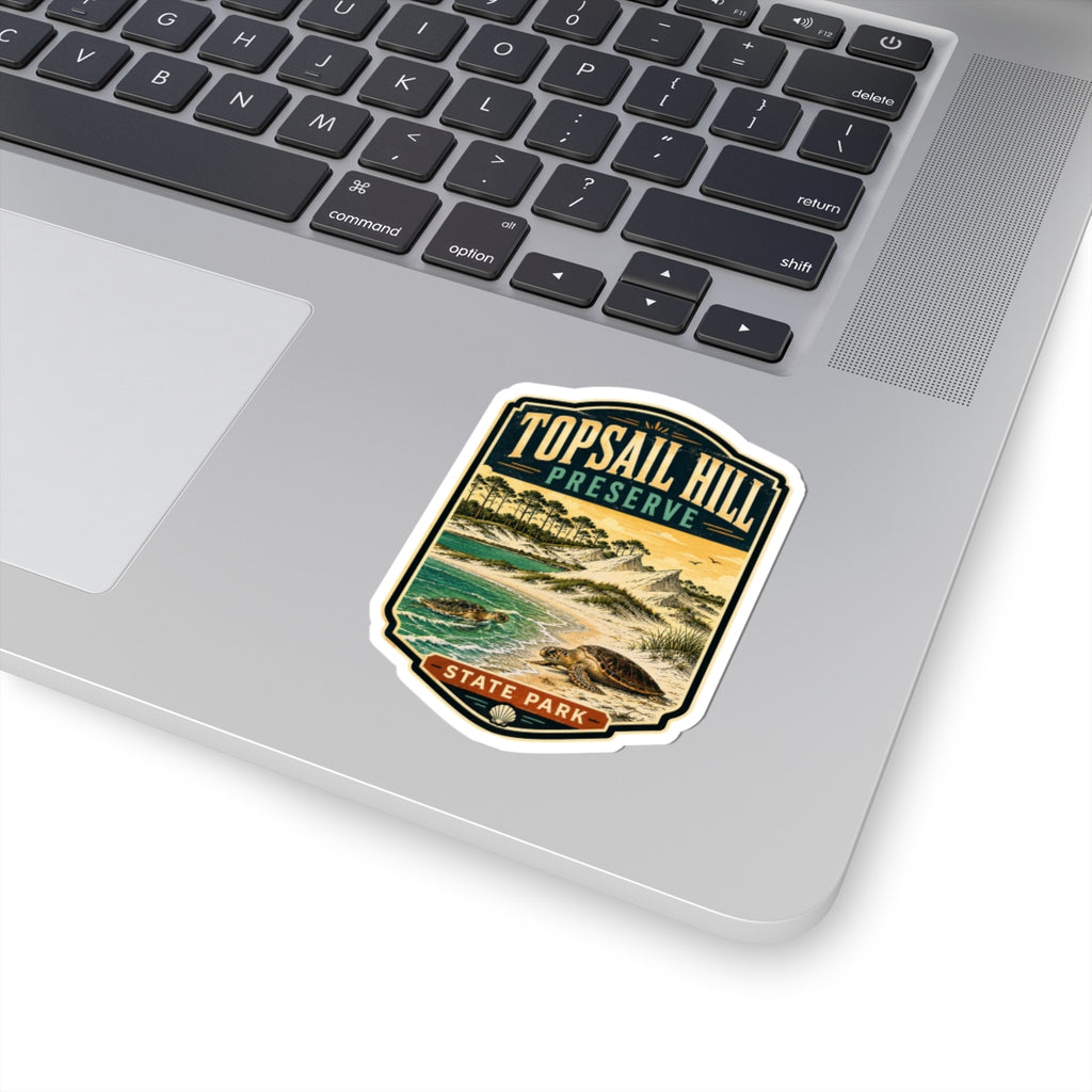 Topsail Hill Preserve State Park Sticker — Coastal Nature Travel Laptop Decal