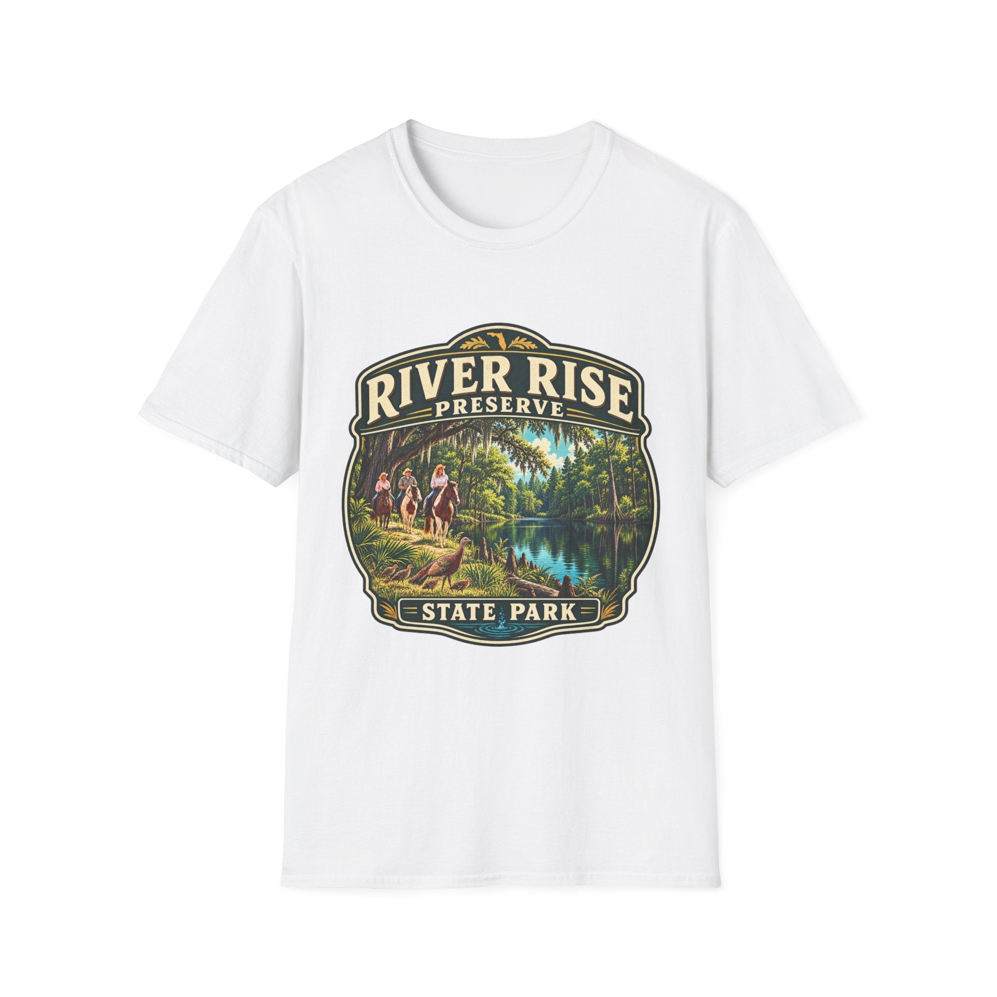 River Rise - Retro Tee