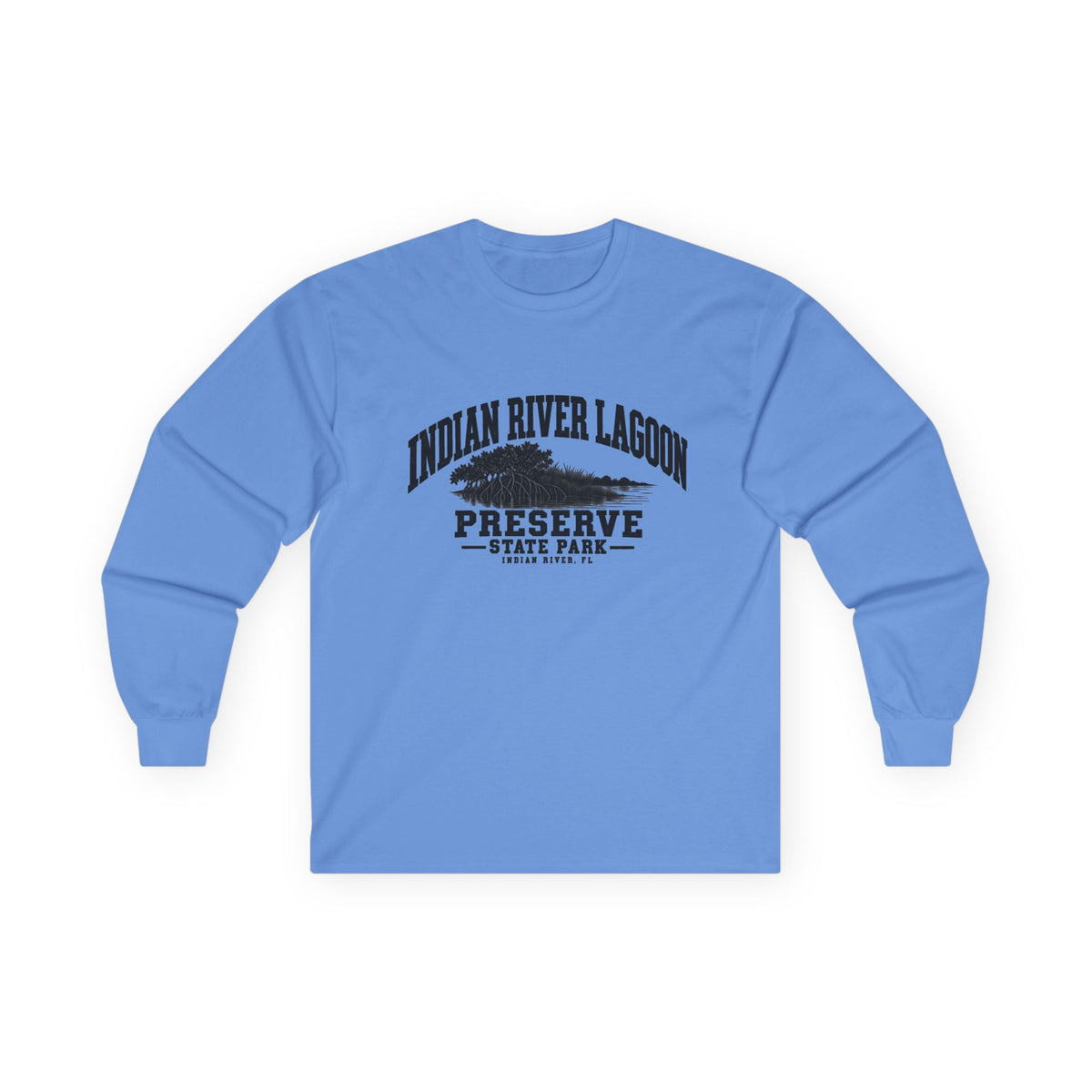 Indian River Lagoon Preserve State Park Logo- Long Sleeve Tee