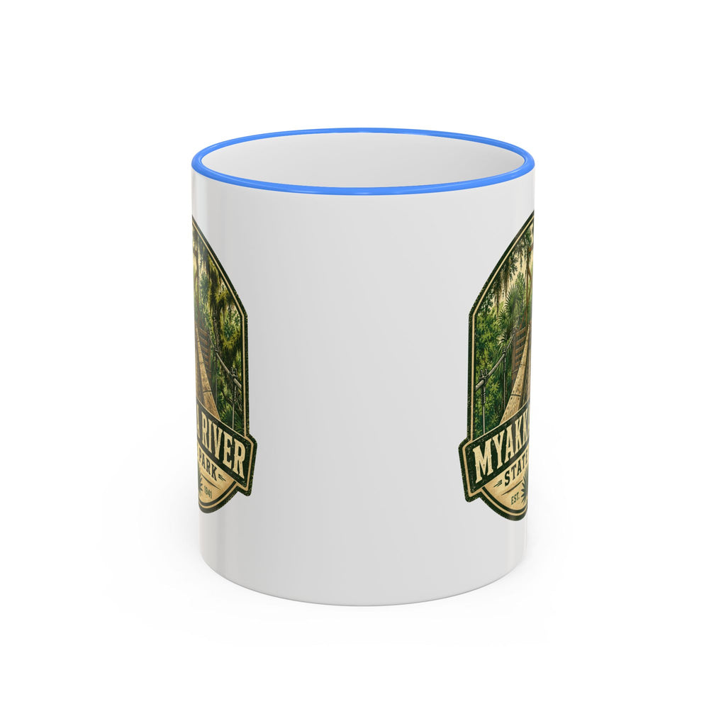 Myakka River Vintage Mug — Accent Rim & Handle 11oz/15oz