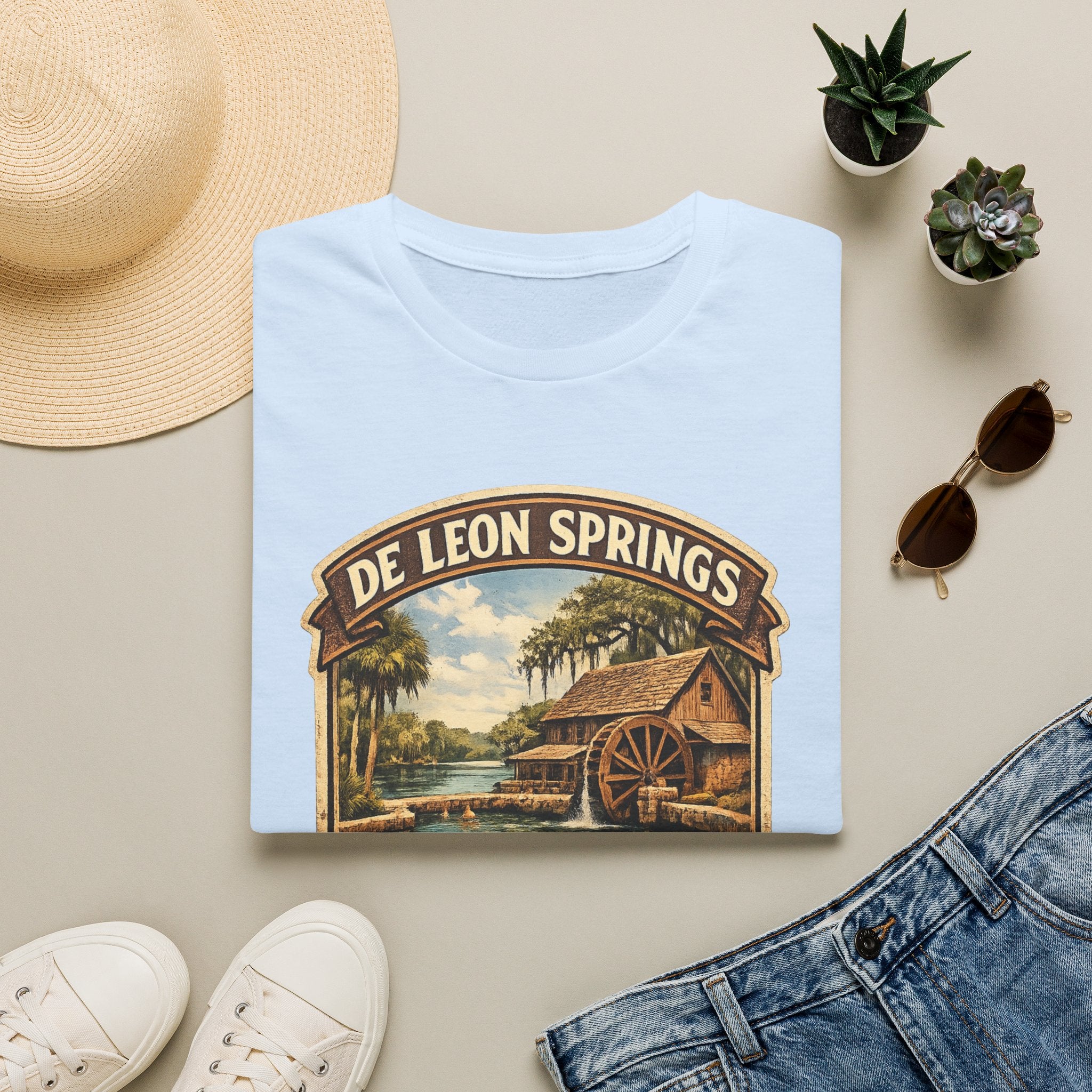 De Leon Springs- Retro Tee