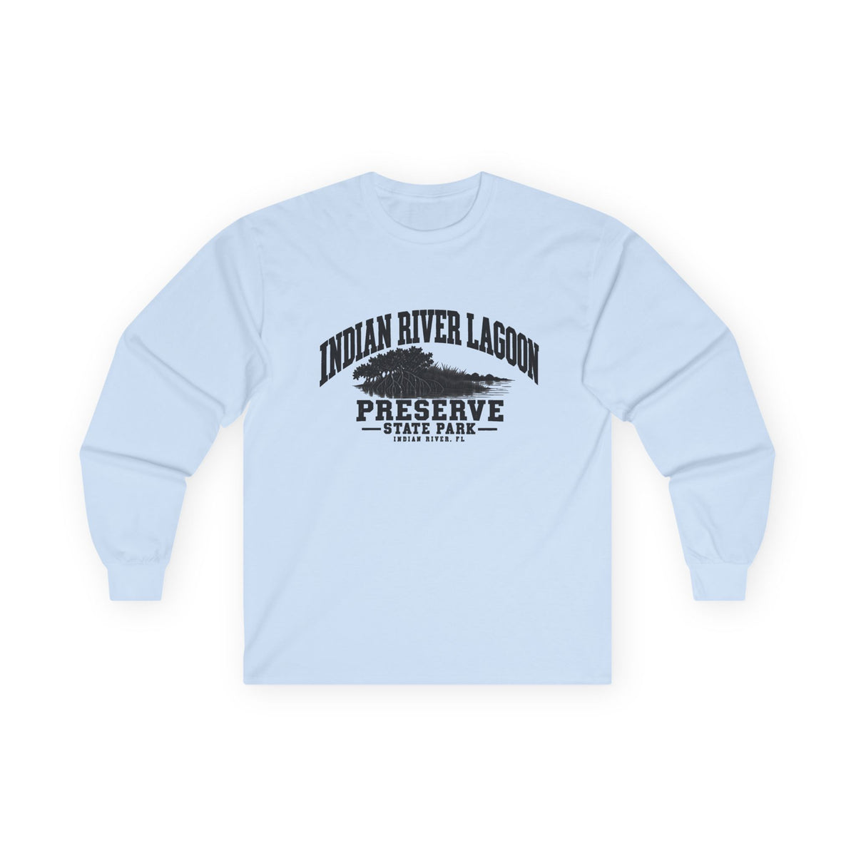 Indian River Lagoon Preserve State Park Logo- Long Sleeve Tee