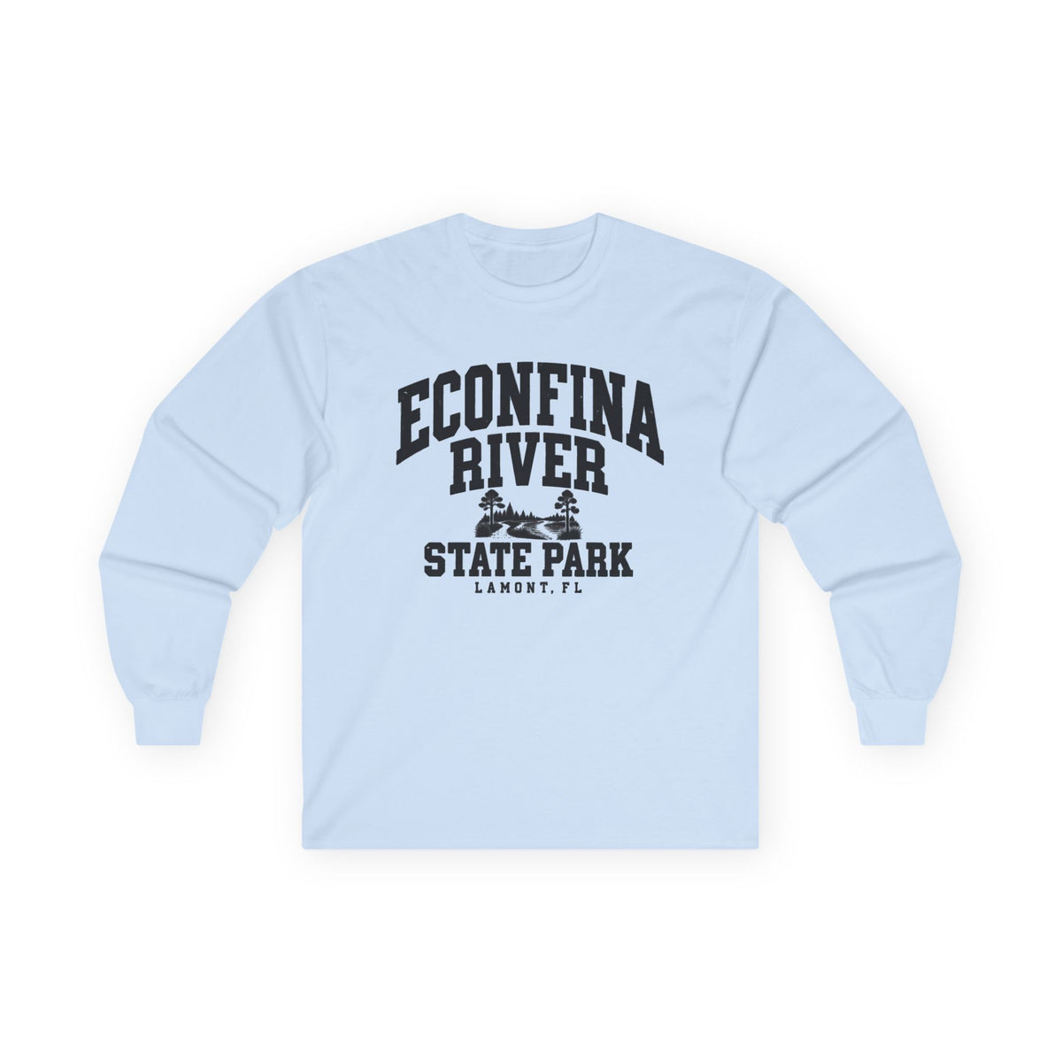 Econfina River State Park Vintage Logo- Long Sleeve Tee