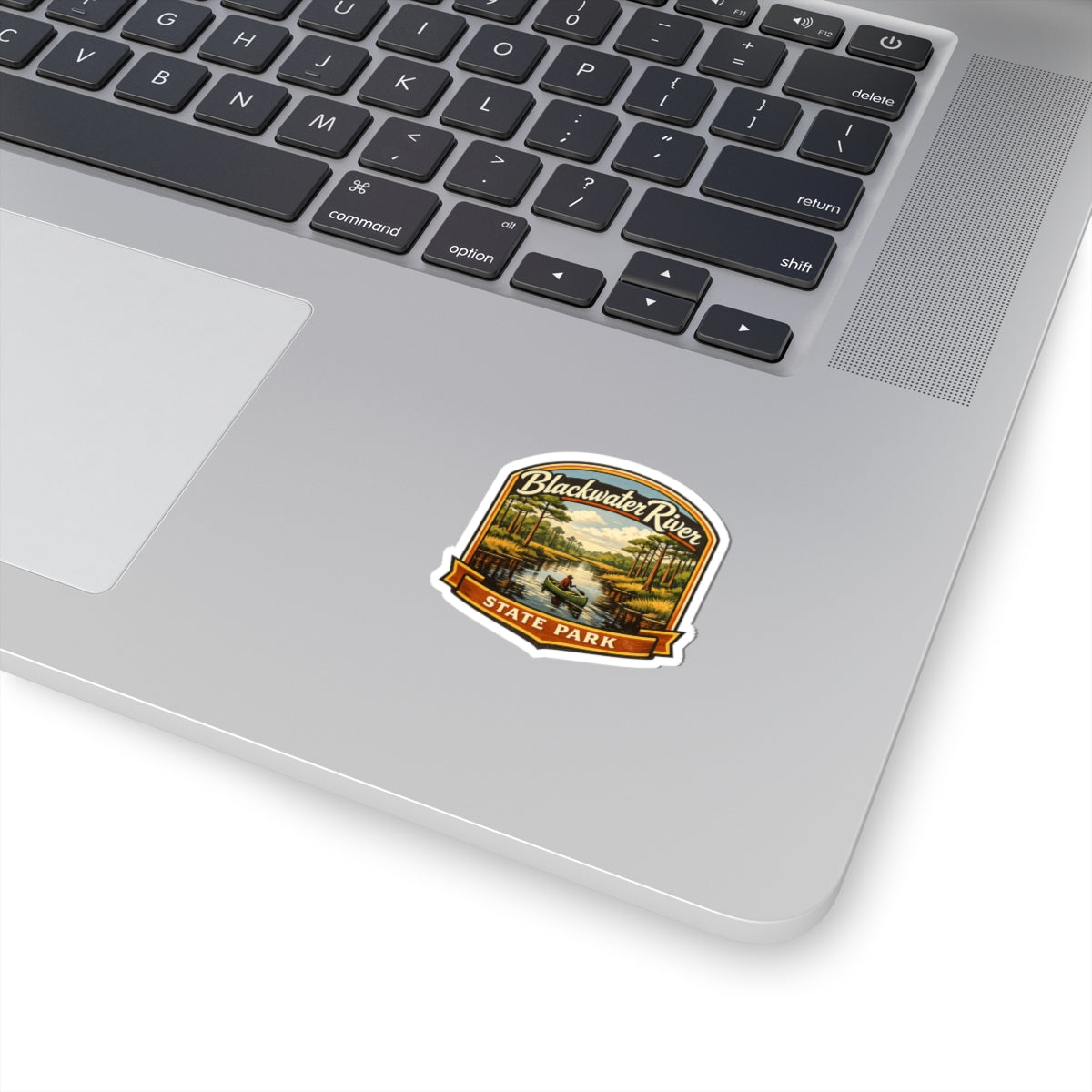 Sticker — Blackwater River State Park Vintage Canoe Outdoor Decal