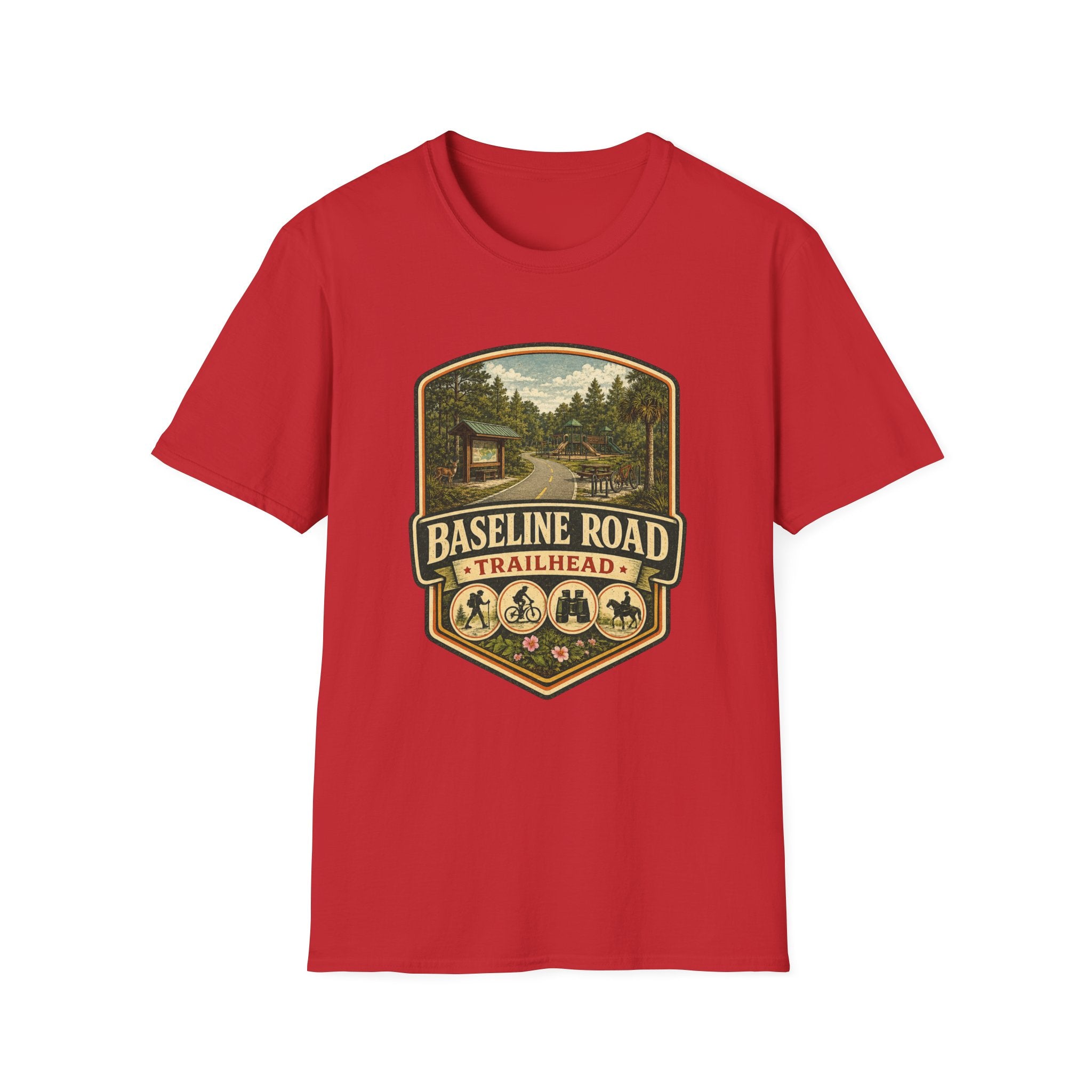 Baseline Road - Retro Tee