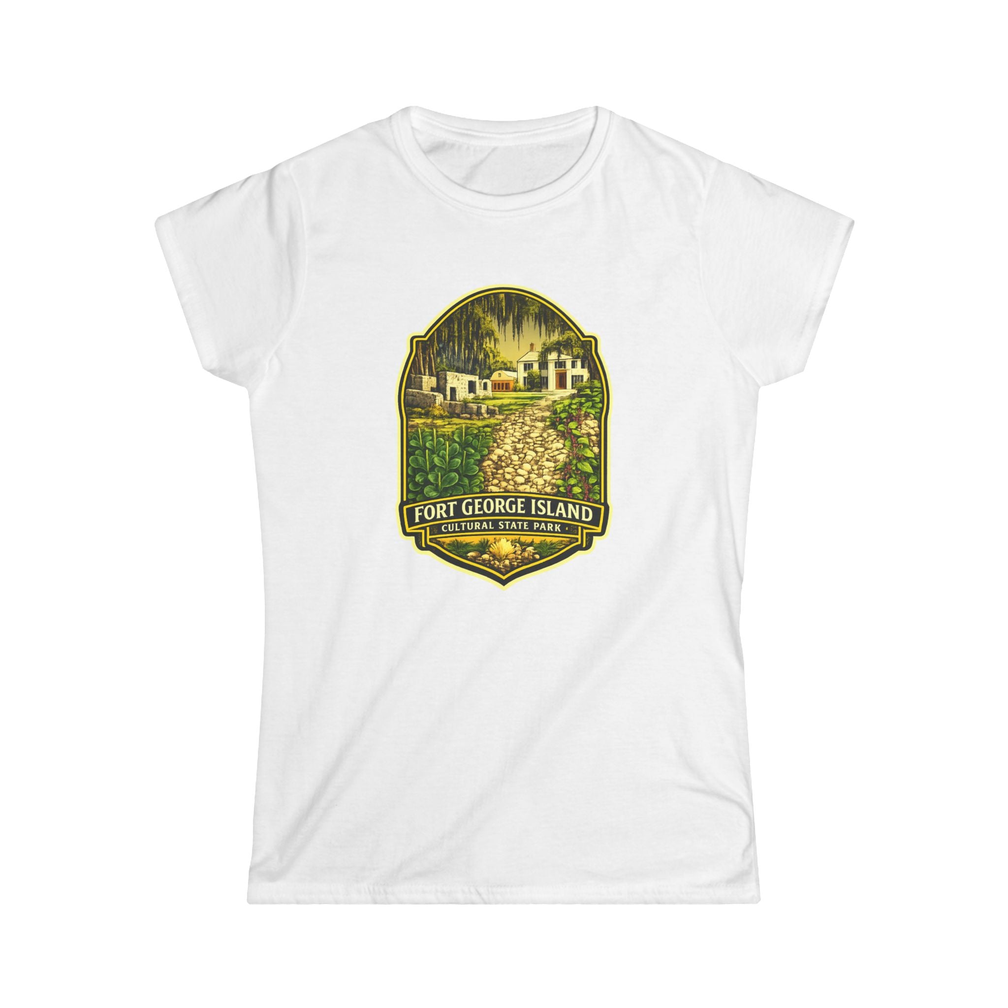 Fort George Island- Vintage Tee