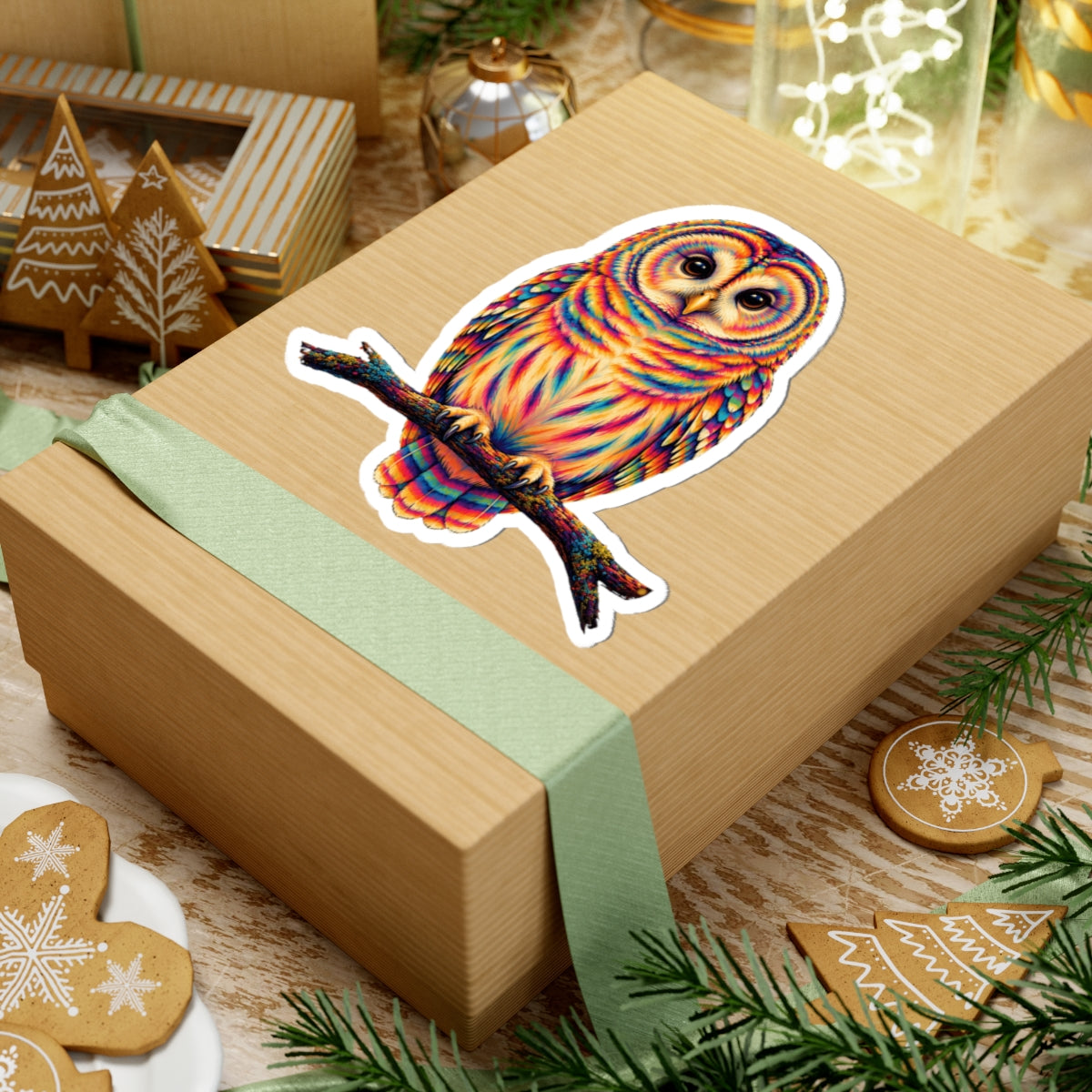 Rainbow Barred Owl