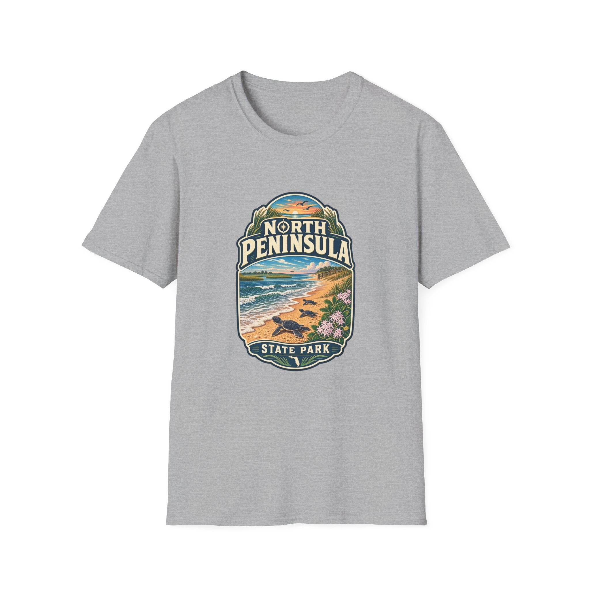 North Peninsula- Retro Tee