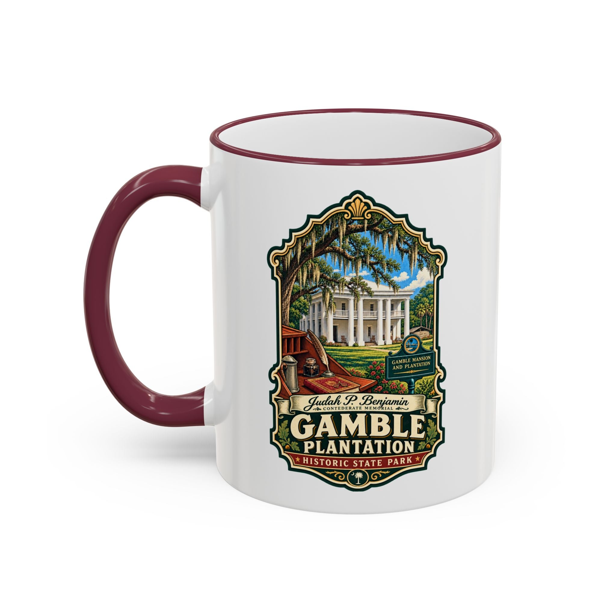 Gamble Plantation Accent Rim & Handle 11oz/15oz