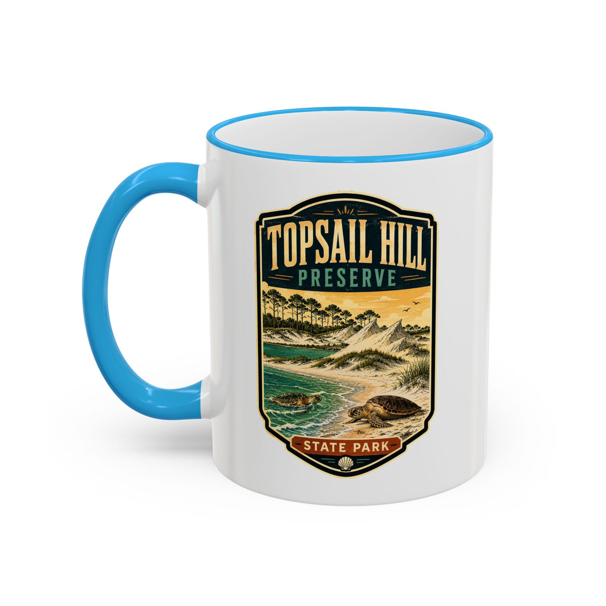 Topsail Hill — Accent Rim & Handle 11oz/15oz