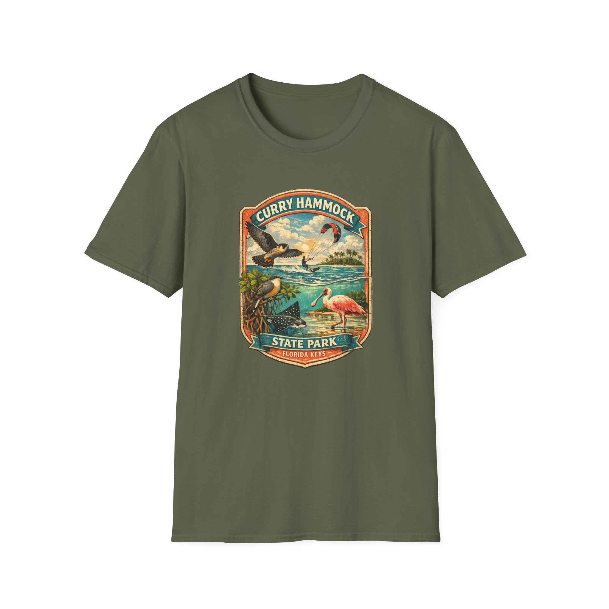 Curry Hammock- Retro Tee