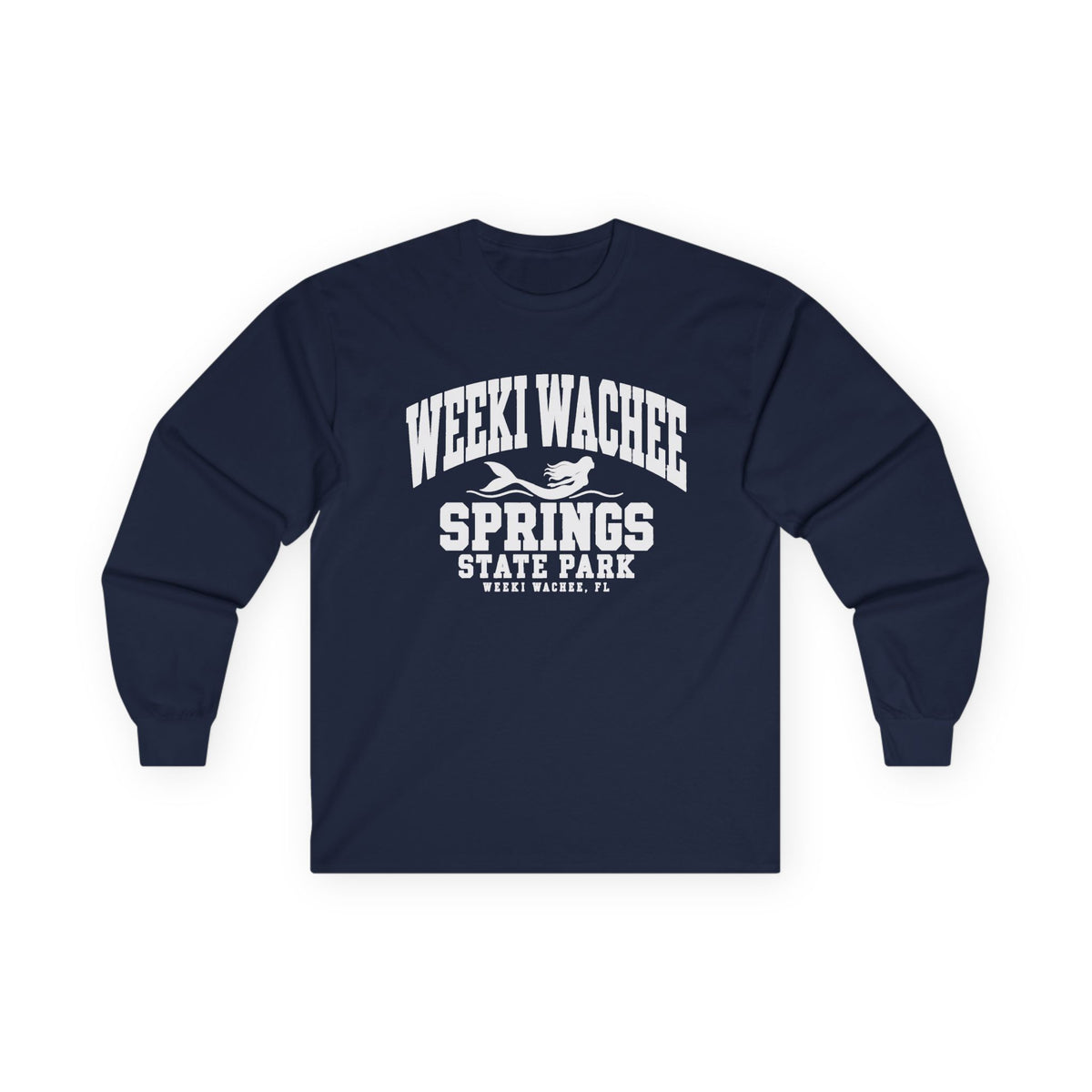 Weeki Wachee State Park Emblem- Long Sleeve Tee