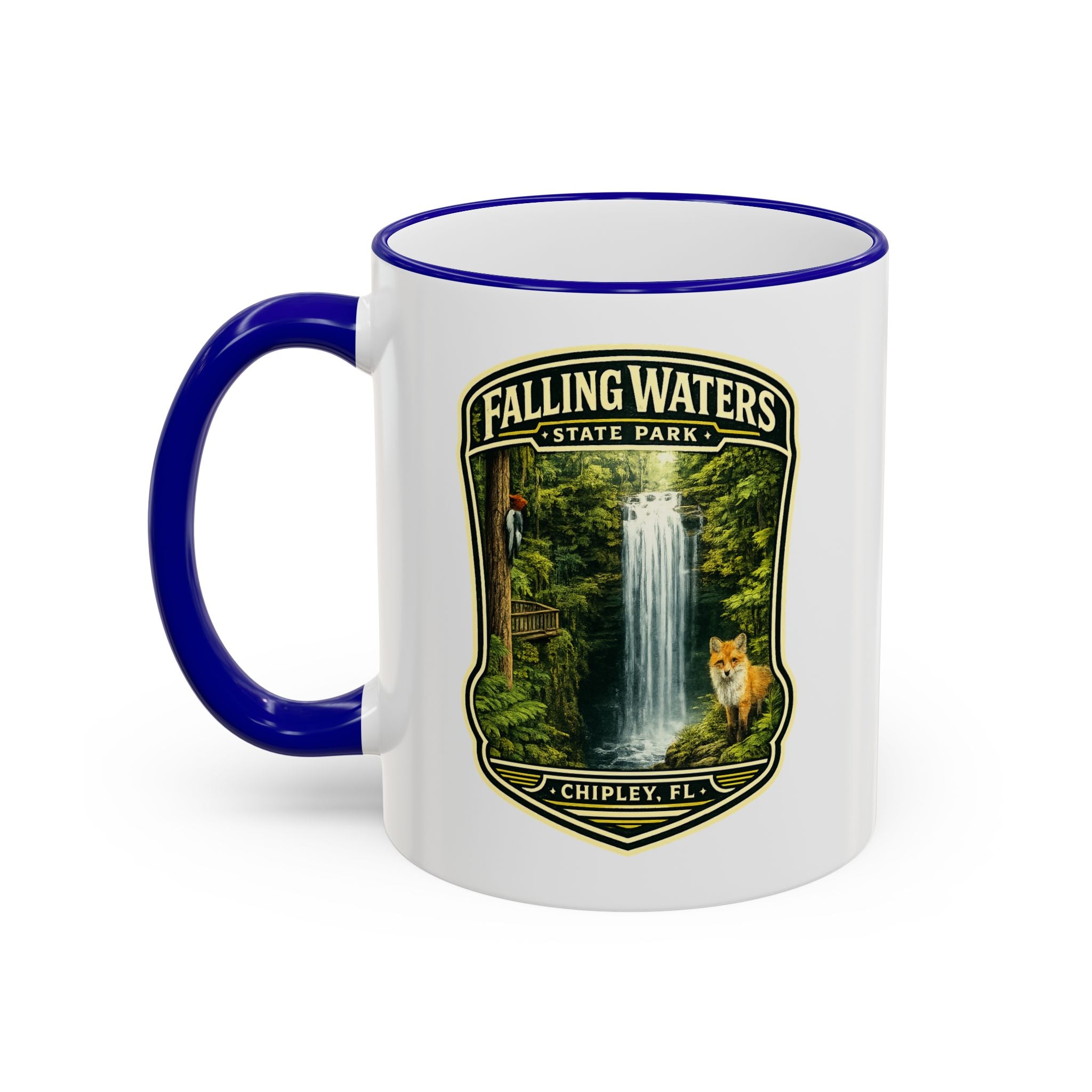 Falling Waters Accent Rim & Handle 11oz/15oz