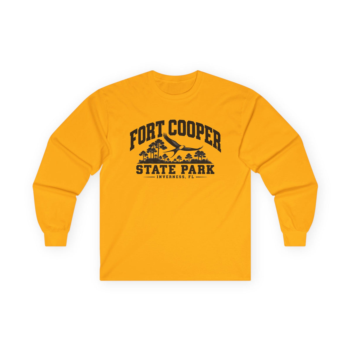 Fort Cooper State Park Logo- Long Sleeve Tee