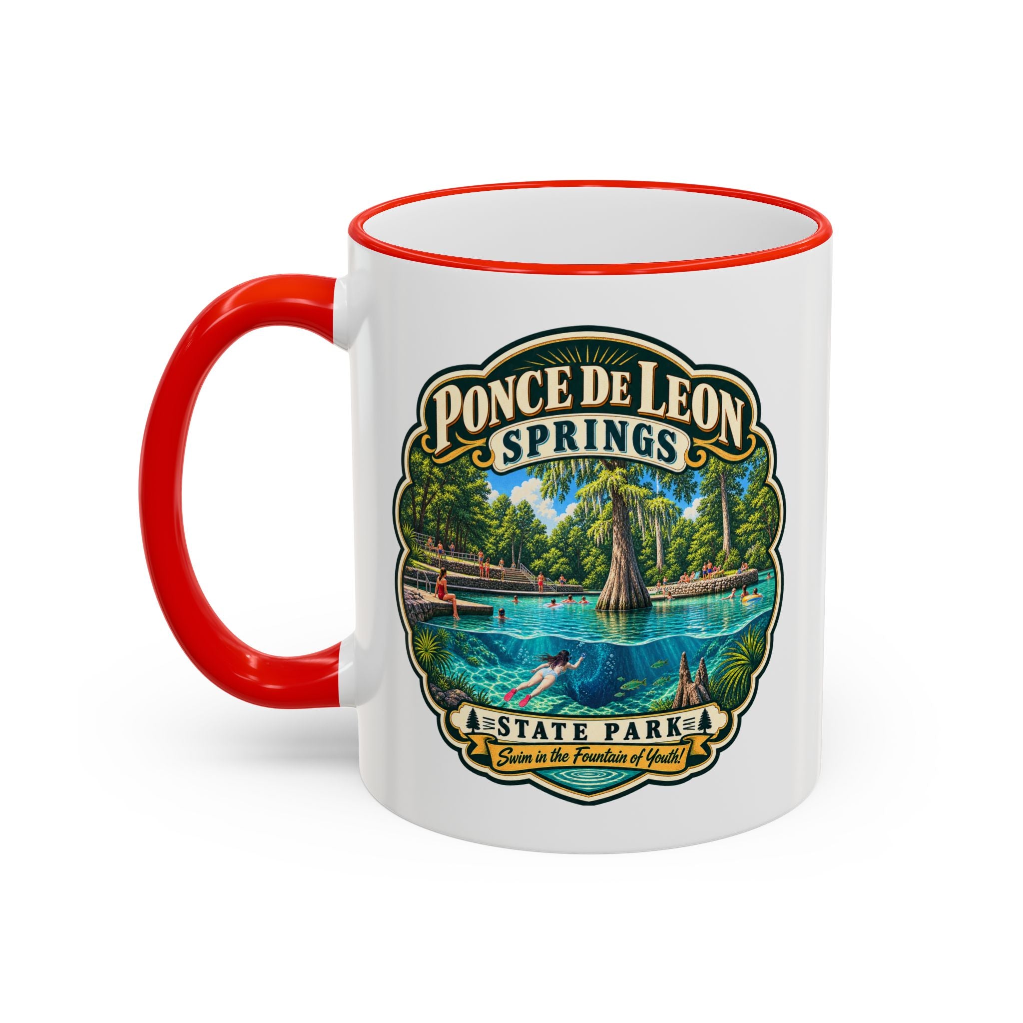 Ponce De Leon Accent Rim & Handle 11oz/15oz