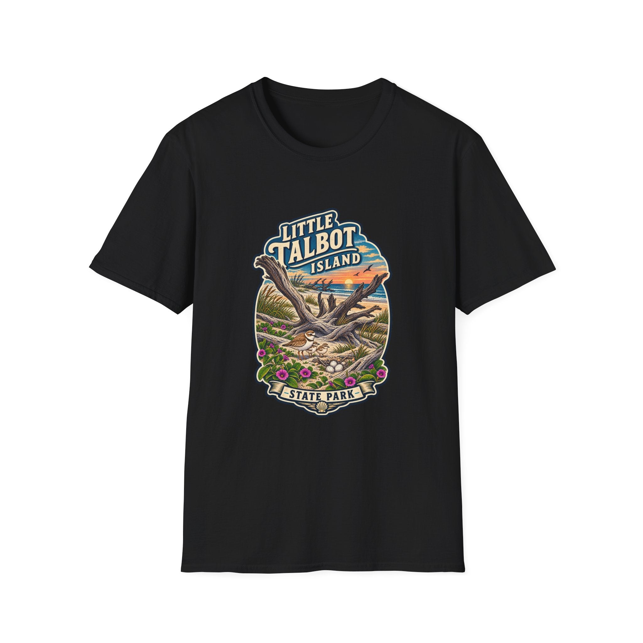 Little Talbot Island- Retro Tee