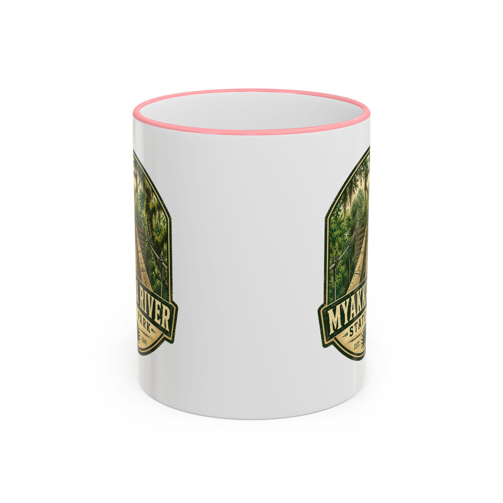 Myakka River Vintage Mug — Accent Rim & Handle 11oz/15oz