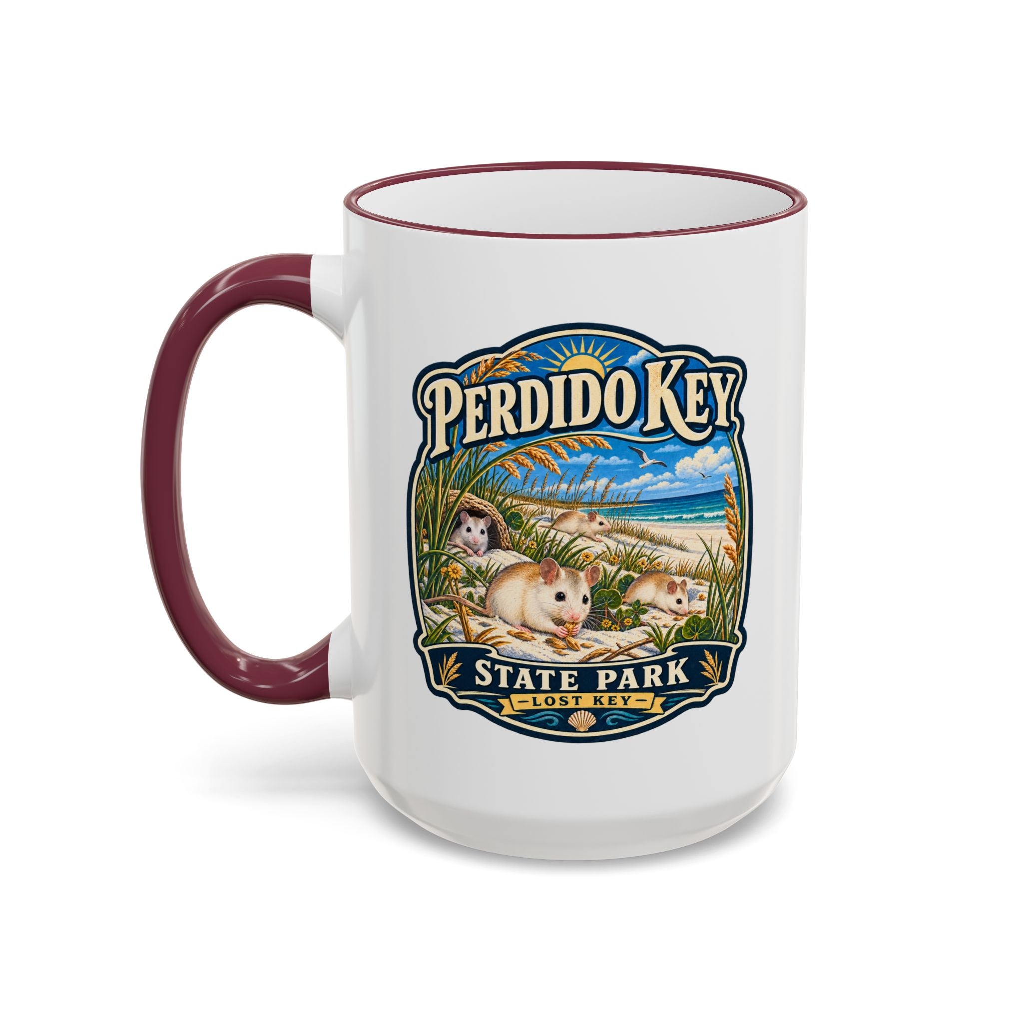 Perdido Key Accent Rim & Handle 11oz/15oz