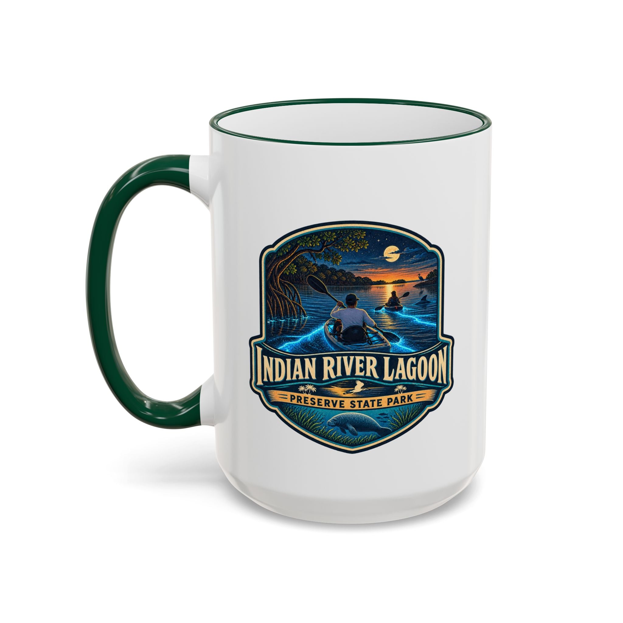 Indian River Lagoon Accent Rim & Handle 11oz/15oz