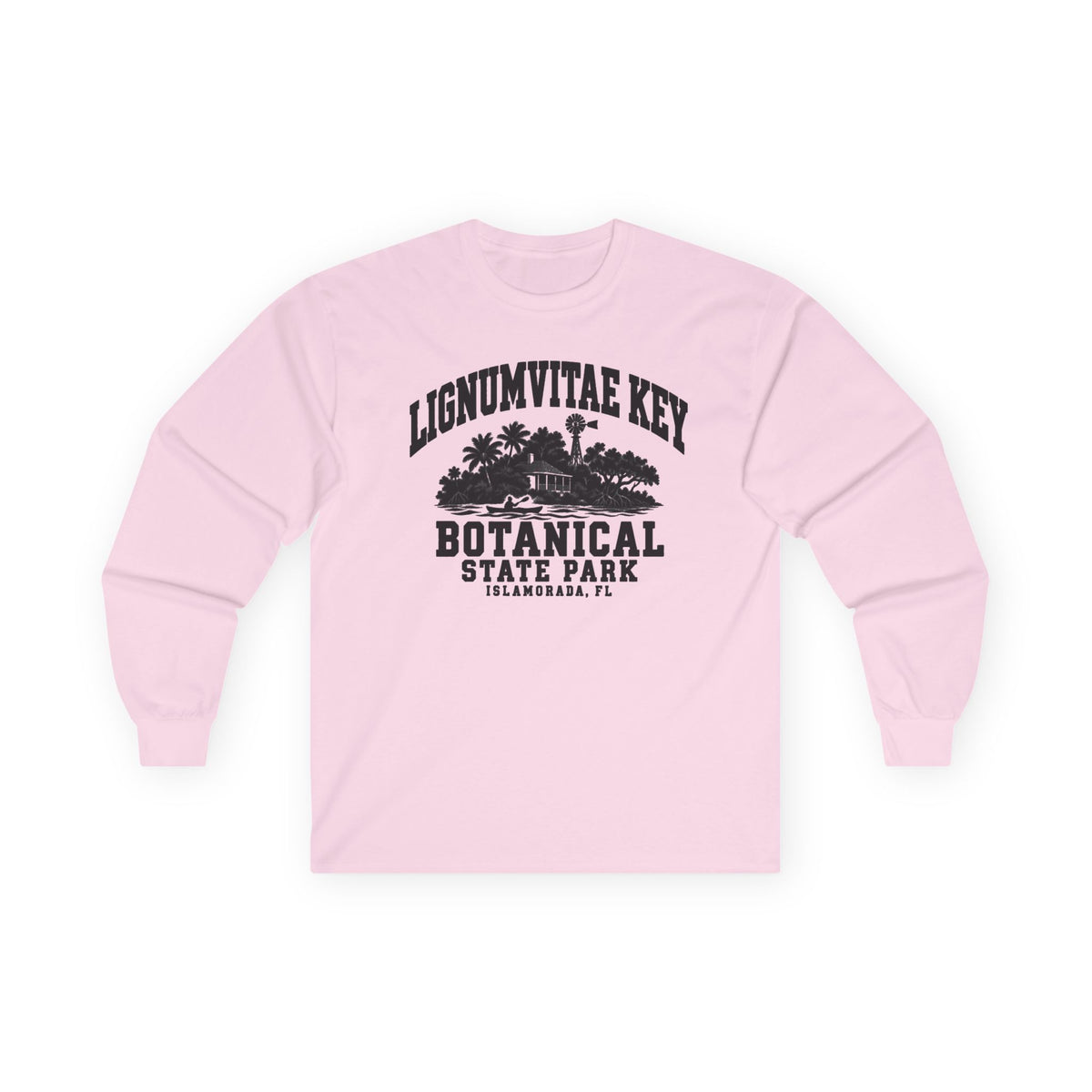 Lignumvitae Key Botanical State Park Logo- Long Sleeve Tee