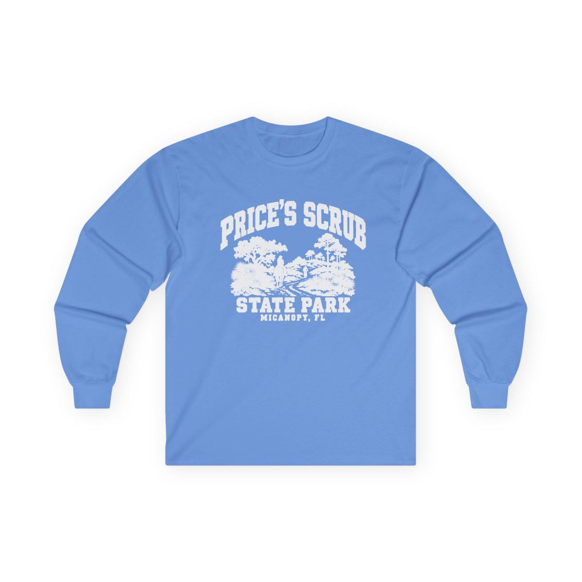 Price's Scrub State Park Vintage Emblem- Long Sleeve Tee