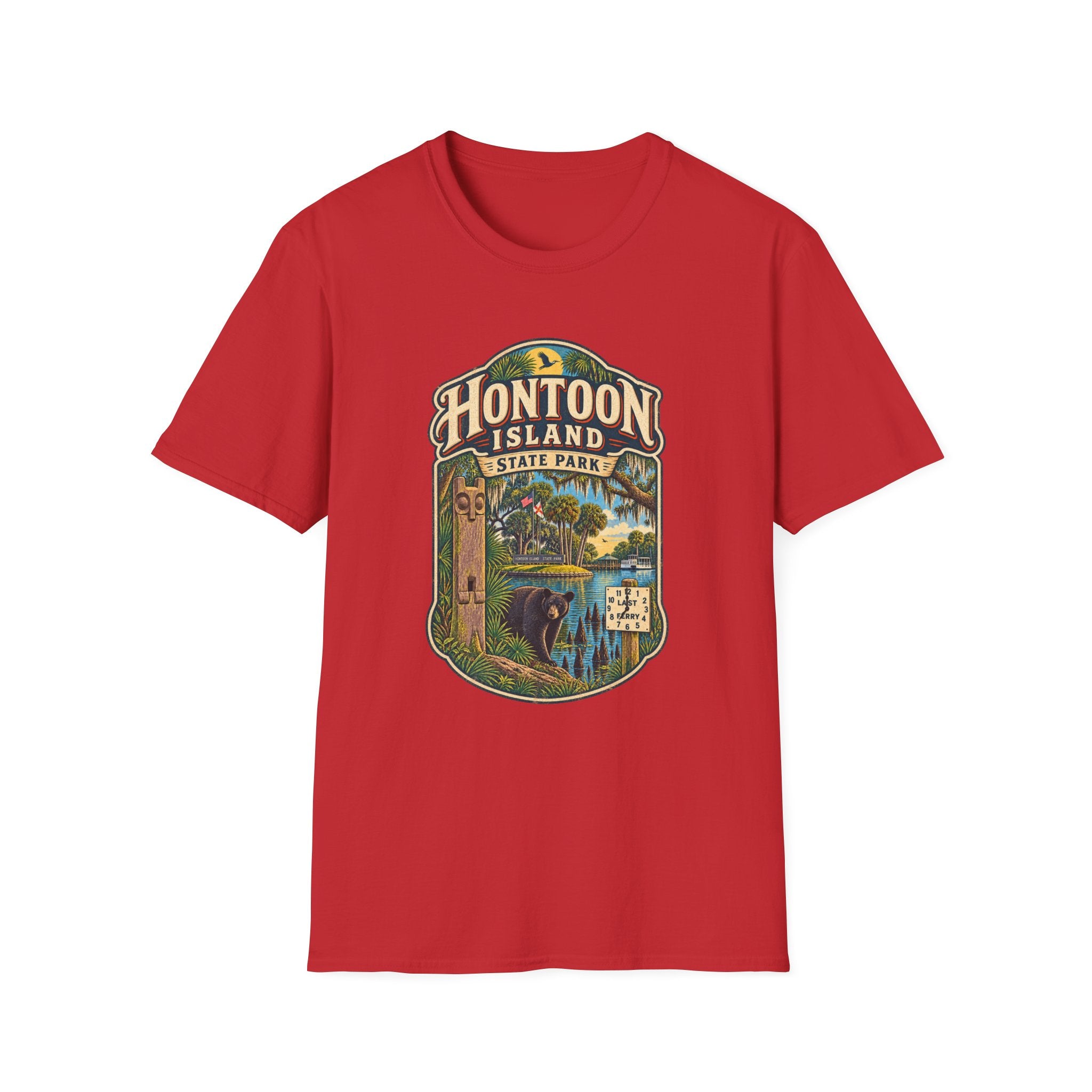 Hontoon Island- Retro Tee