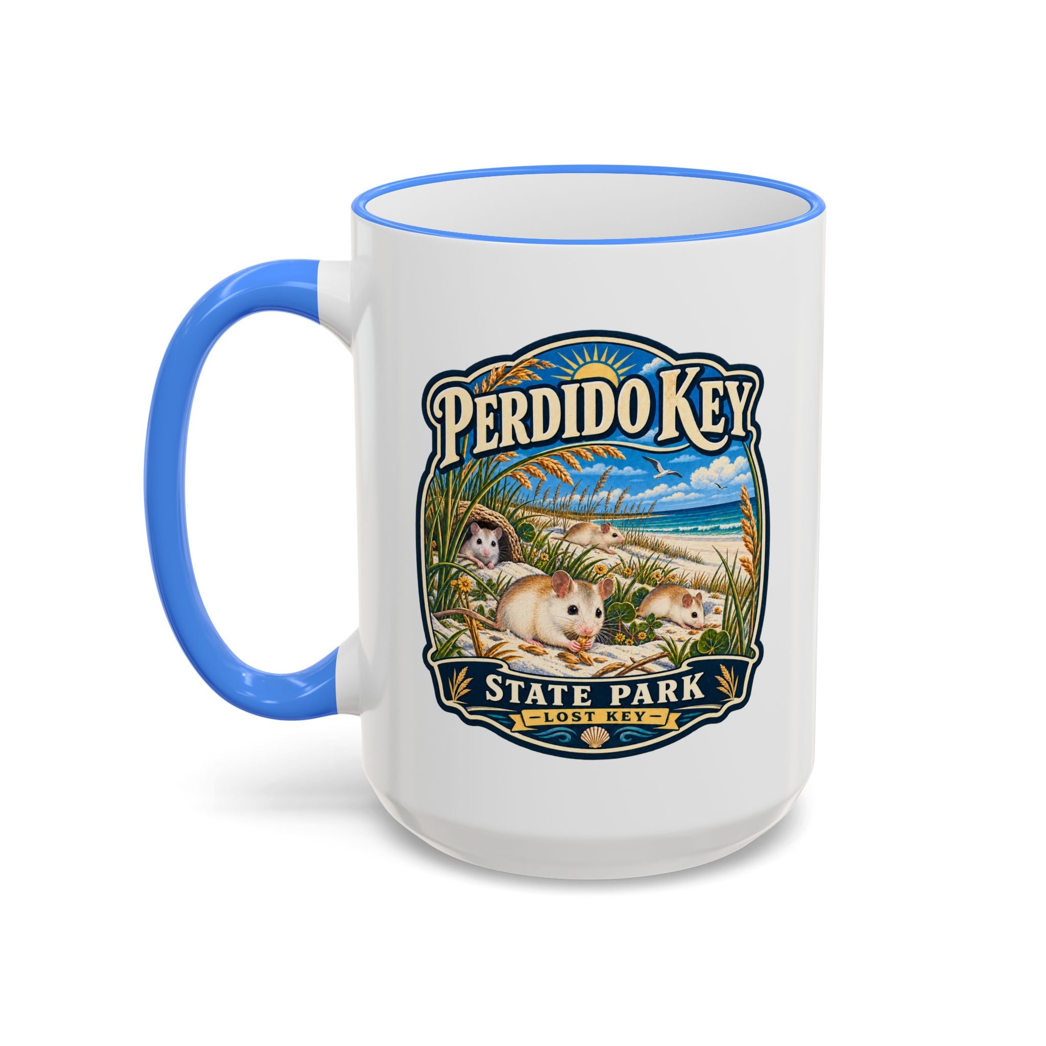Perdido Key Accent Rim & Handle 11oz/15oz