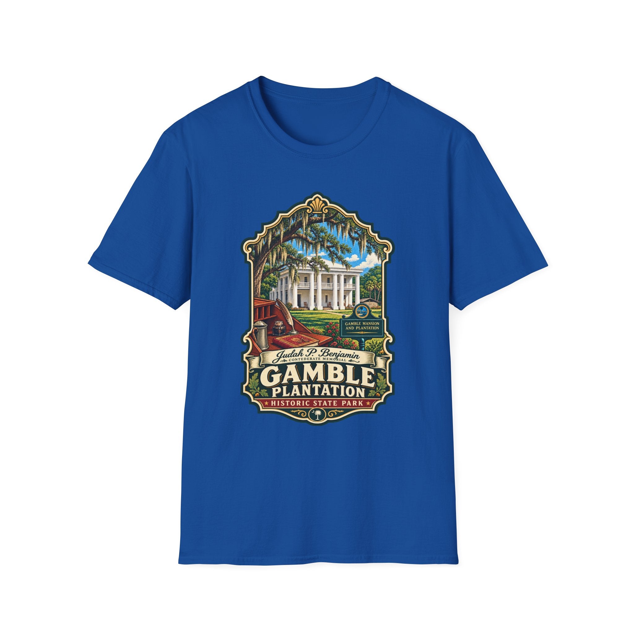 Gamble Plantation- Retro Tee