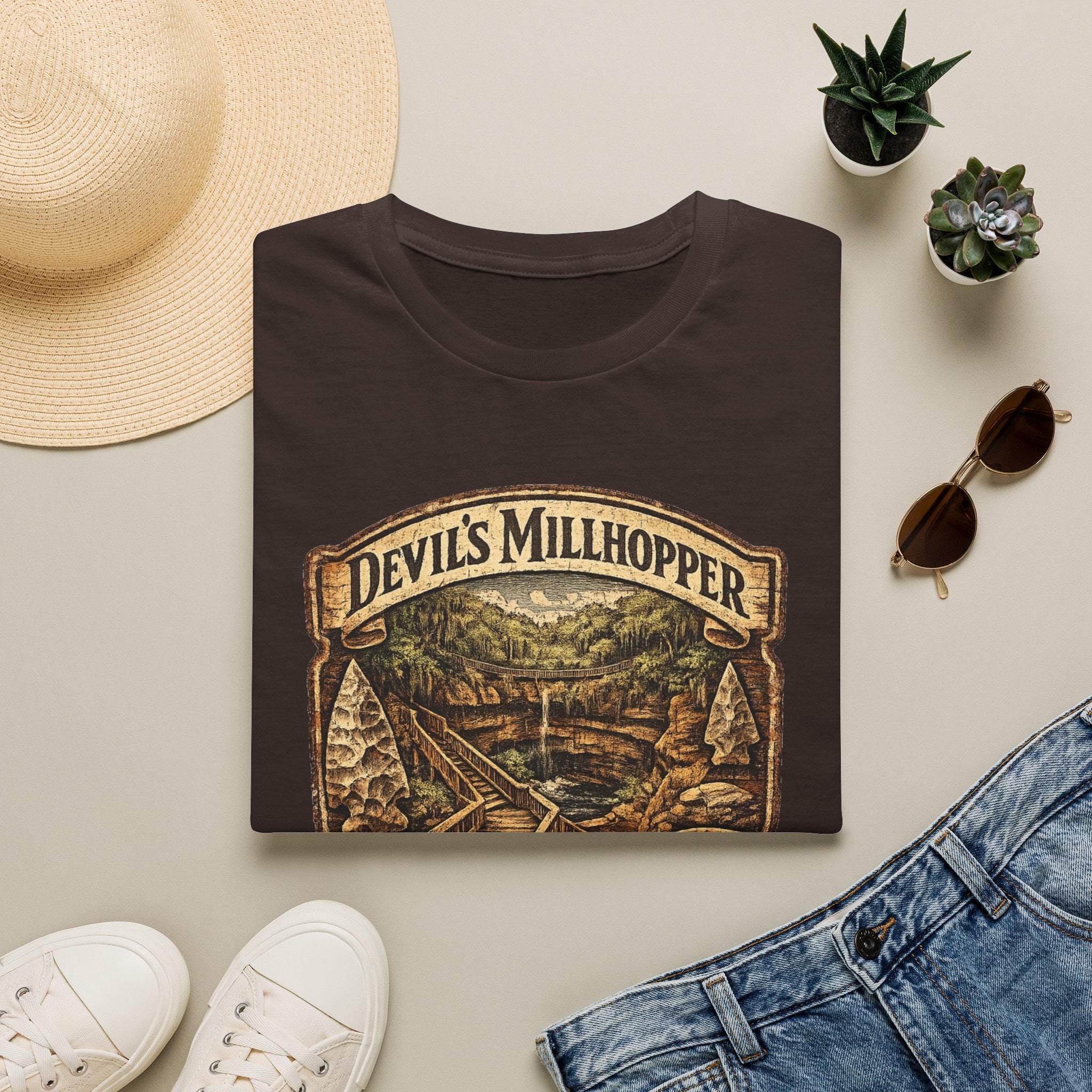 Devil's Millhopper- Retro Tee