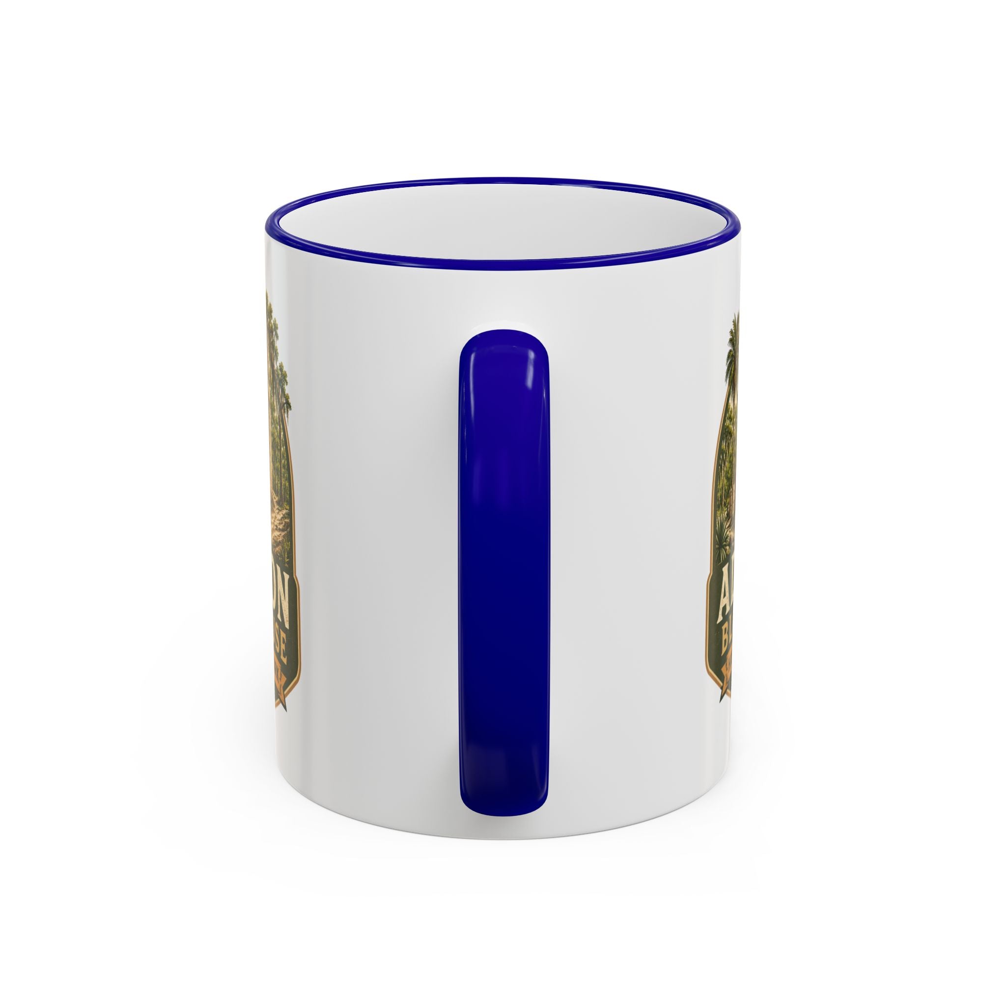 Addison Blockhouse Vintage Mug — Accent Rim & Handle 11oz/15oz