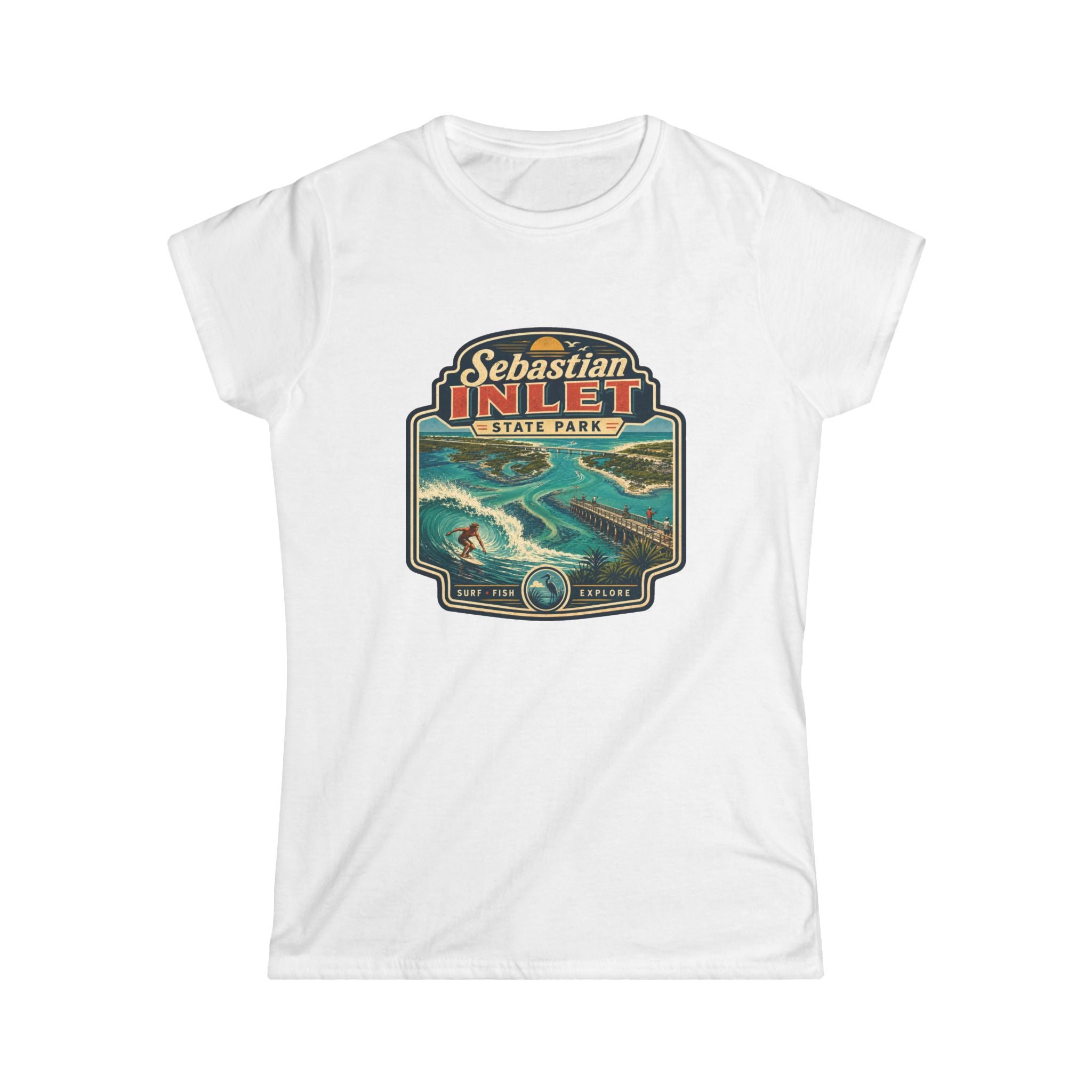 Sebastian Inlet- Vintage Tee
