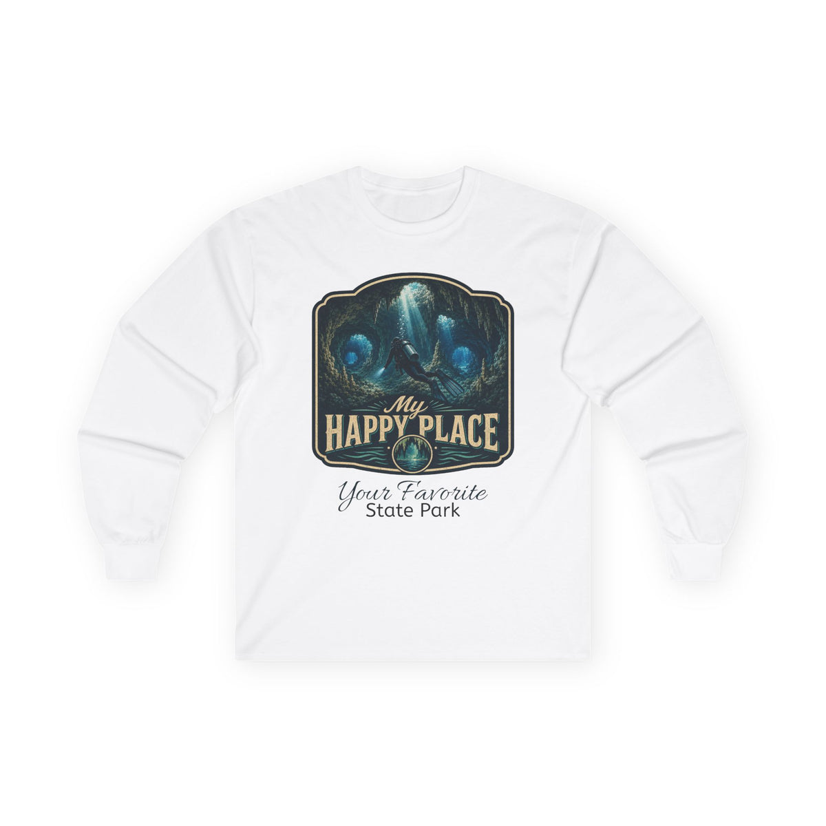 CUSTOMIZABLE Cave — Vintage SCUBA Shirt