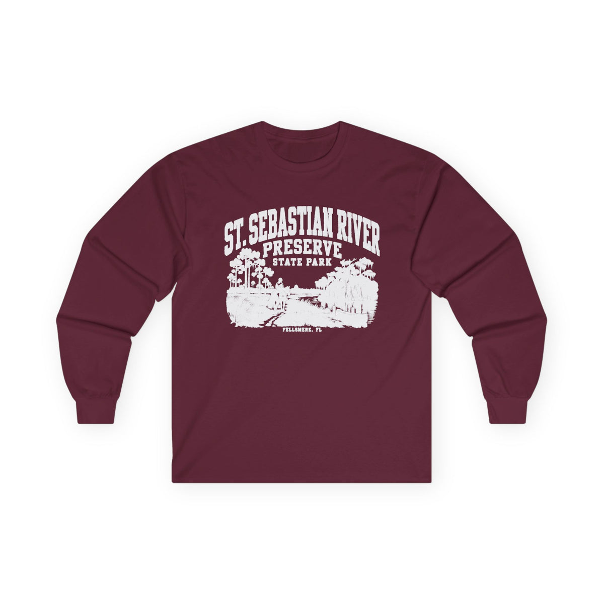St. Sebastian River Preserve State Park- Long Sleeve Tee
