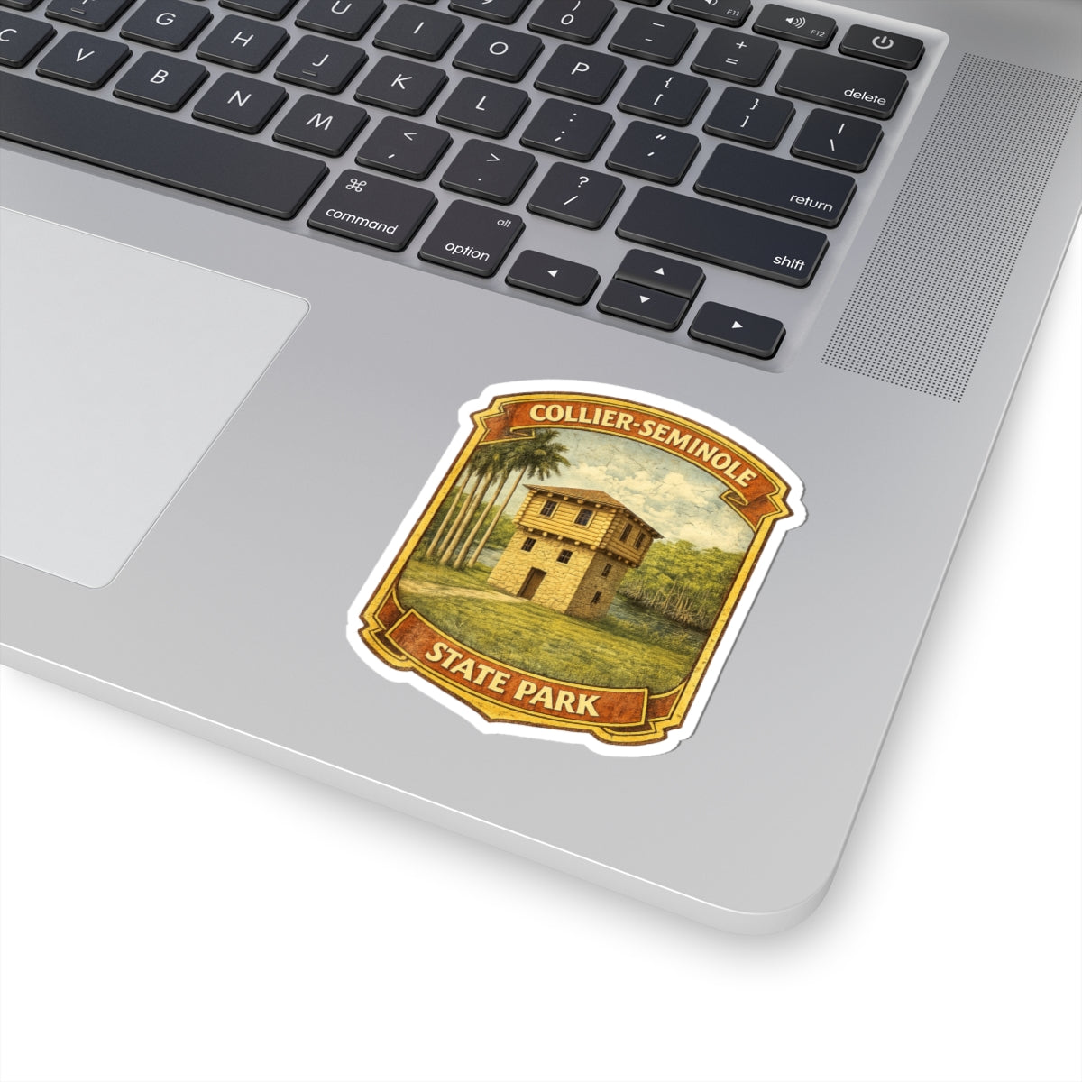 Collier-Seminole State Park Vintage Sticker — Retro Travel Decal