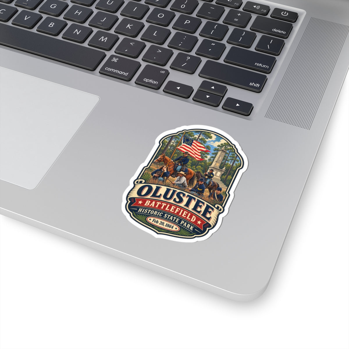 Olustee Battlefield Historic Park Sticker — Civil War Commemorative Kiss-Cut