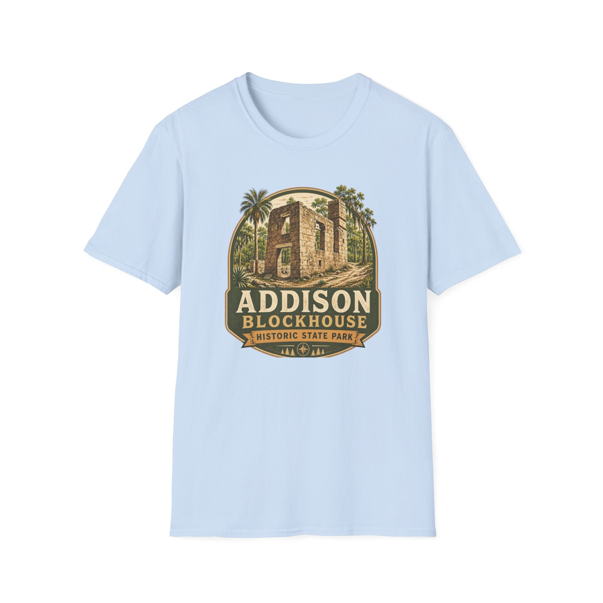 Addison Blockhouse — Retro Tee