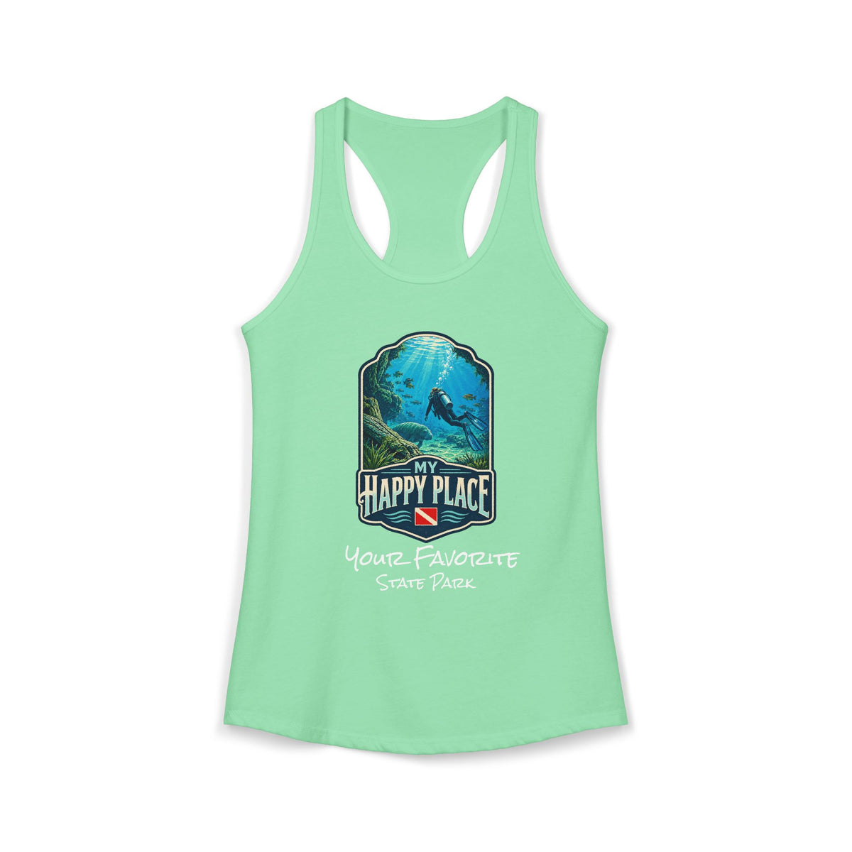 CUSTOMIZABLE Springs Racerback Tank