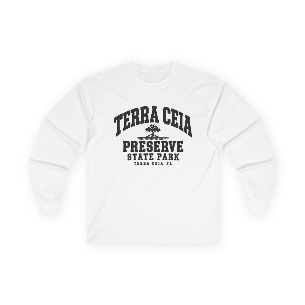 Terra Ceia Preserve State Park Official Logo- Long Sleeve Tee