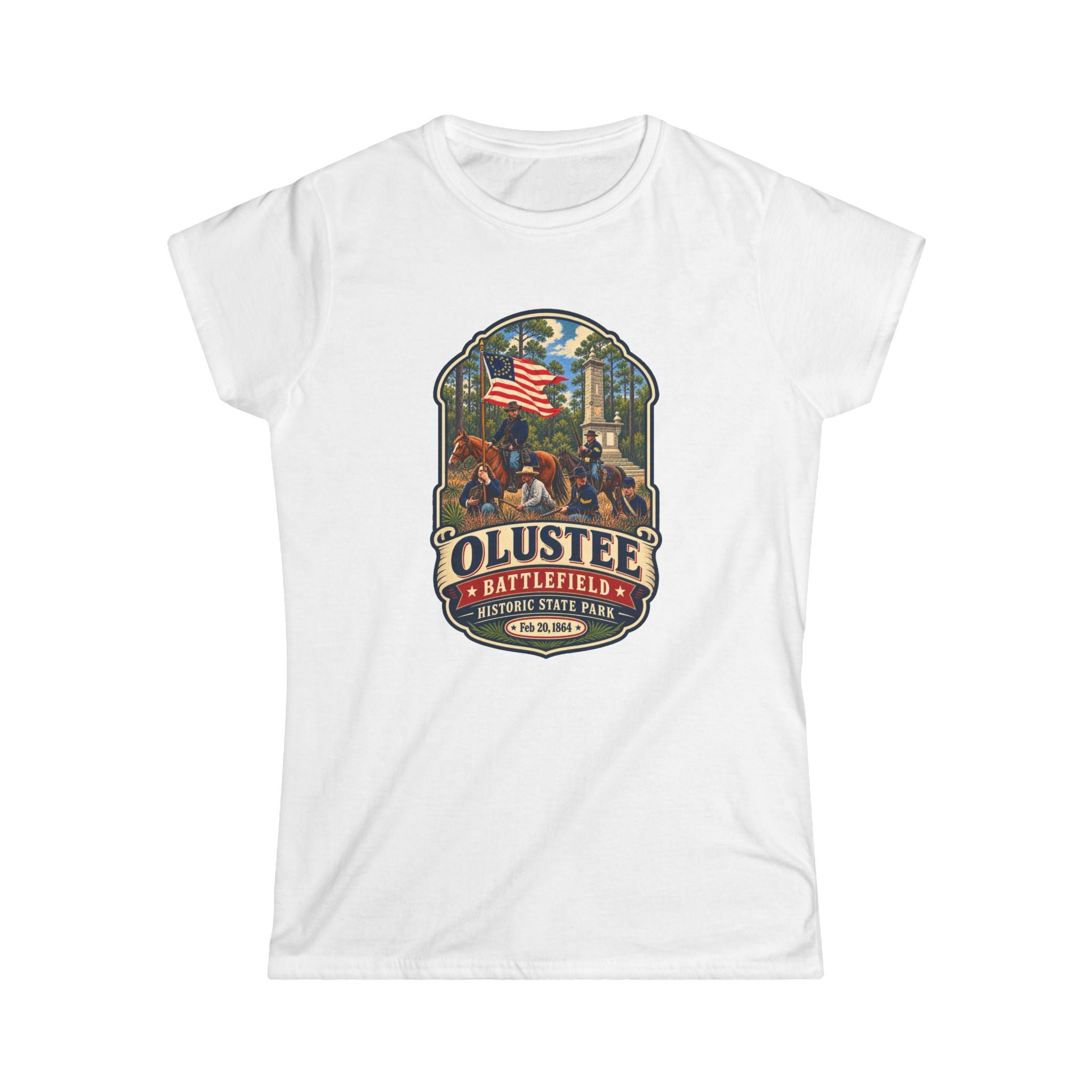Olustee Battlefield- Vintage Tee