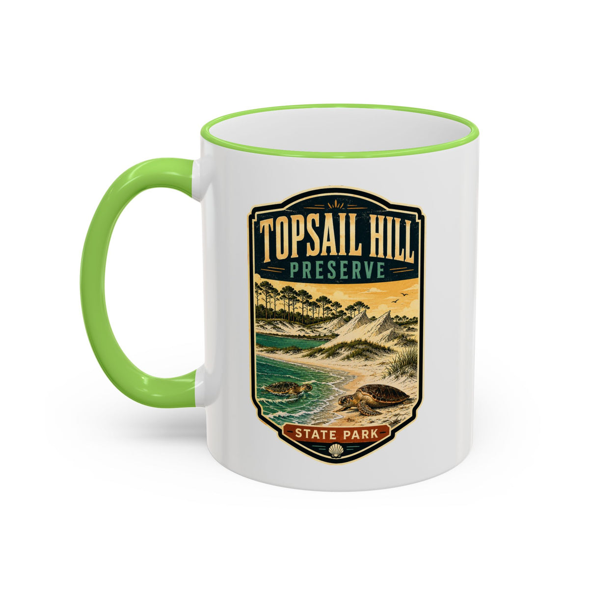 Topsail Hill — Accent Rim & Handle 11oz/15oz