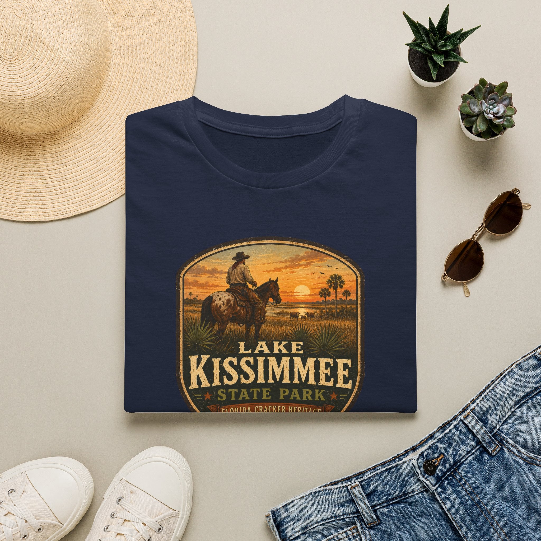 Lake Kissimmee — Retro Tee