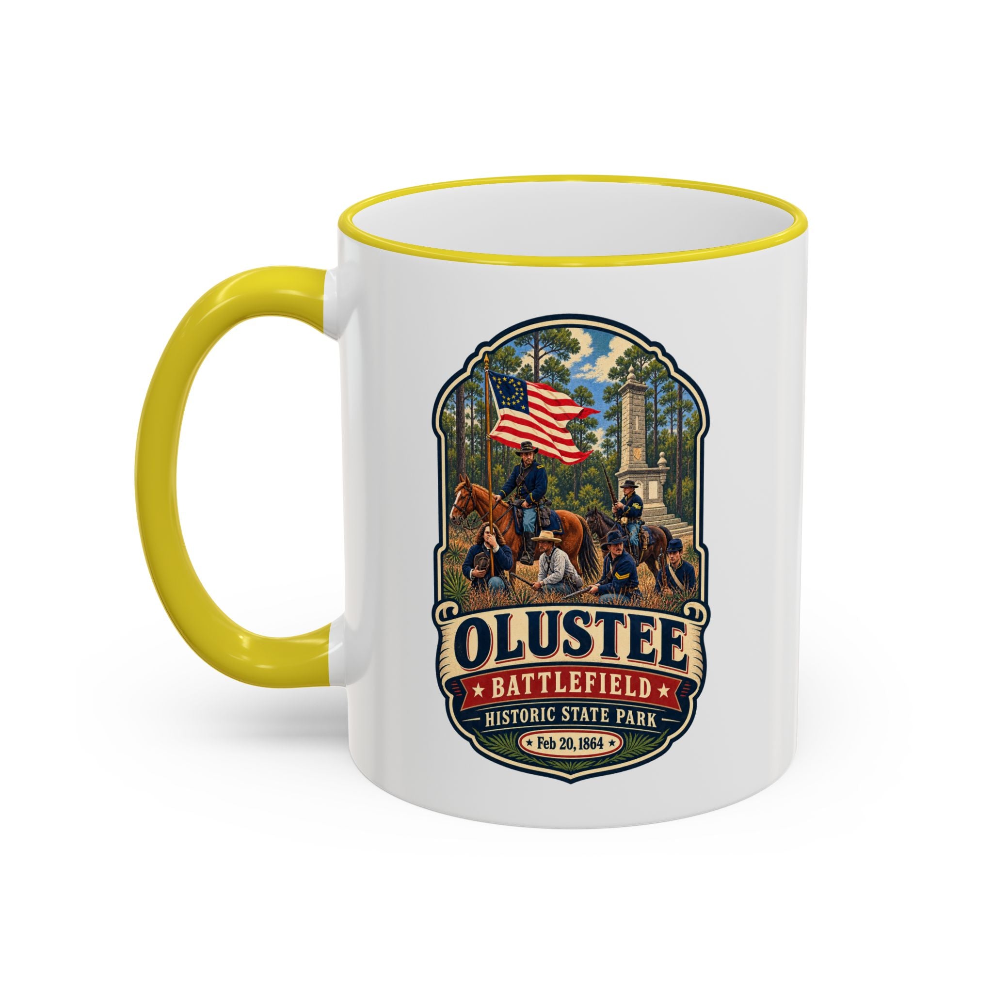 Olustee Battlefield Accent Rim & Handle 11oz/15oz