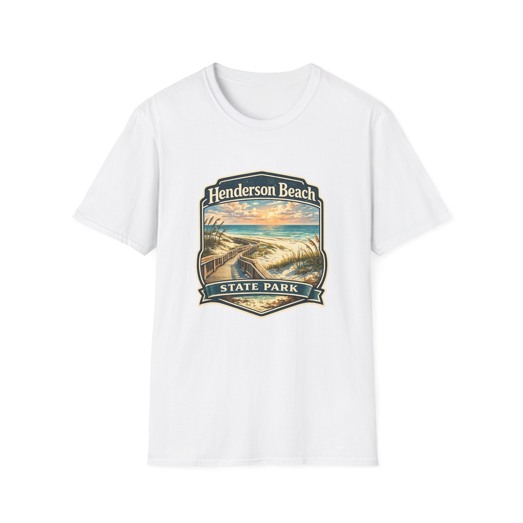 Henderson Beach- Retro Tee