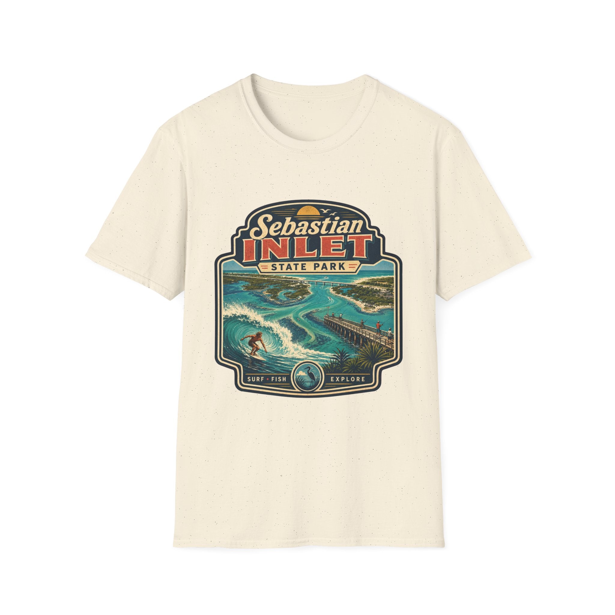 Sebastian Inlet - Retro Tee
