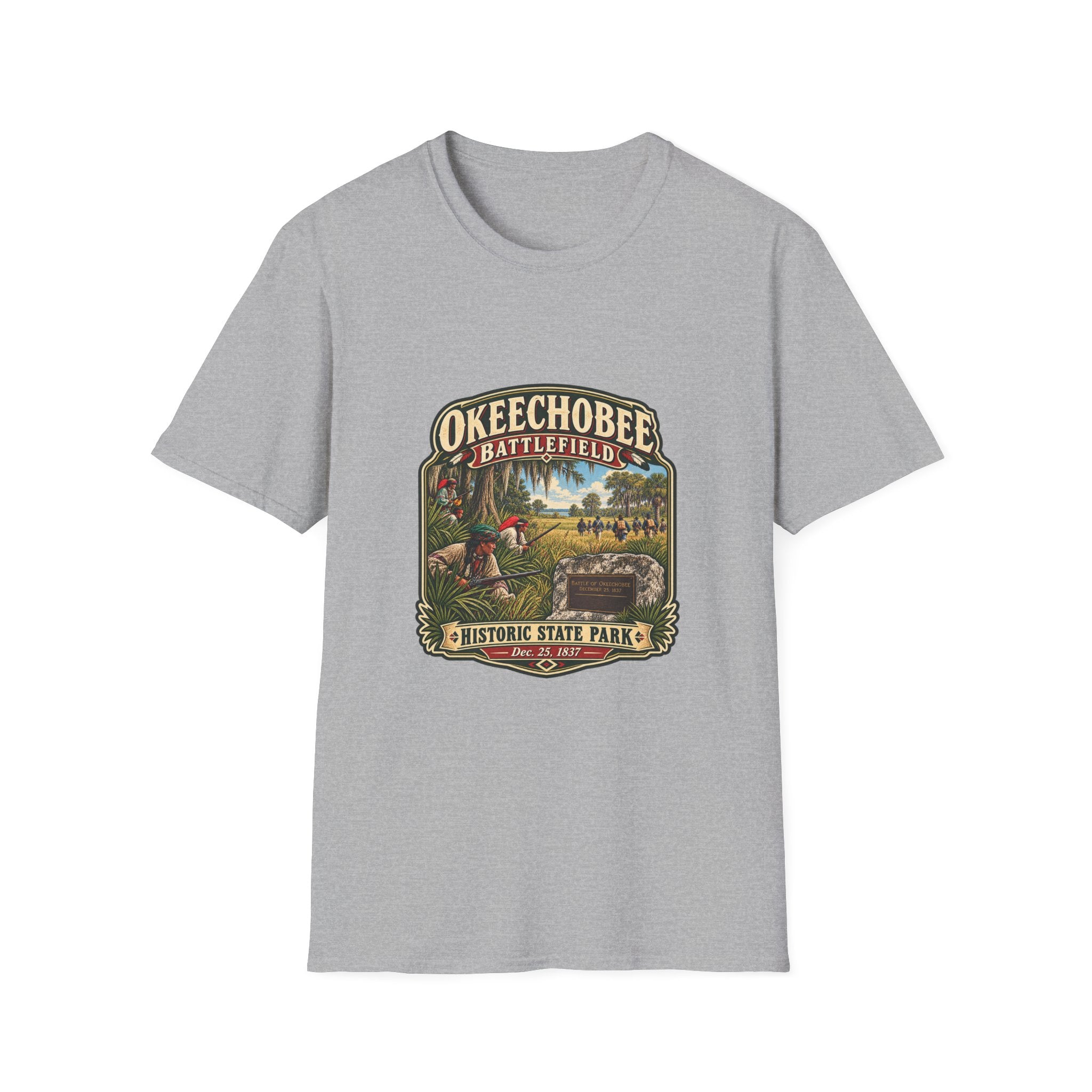 Okeechobee Battlefield- Retro Tee