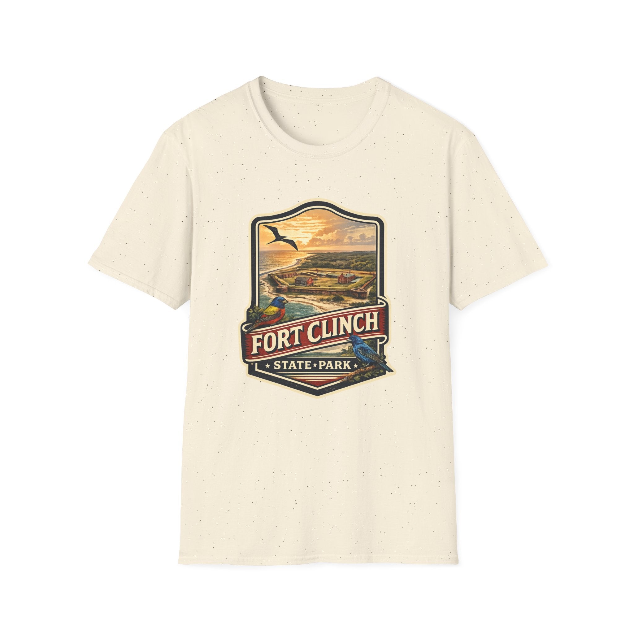 Fort Clinch- Retro Tee