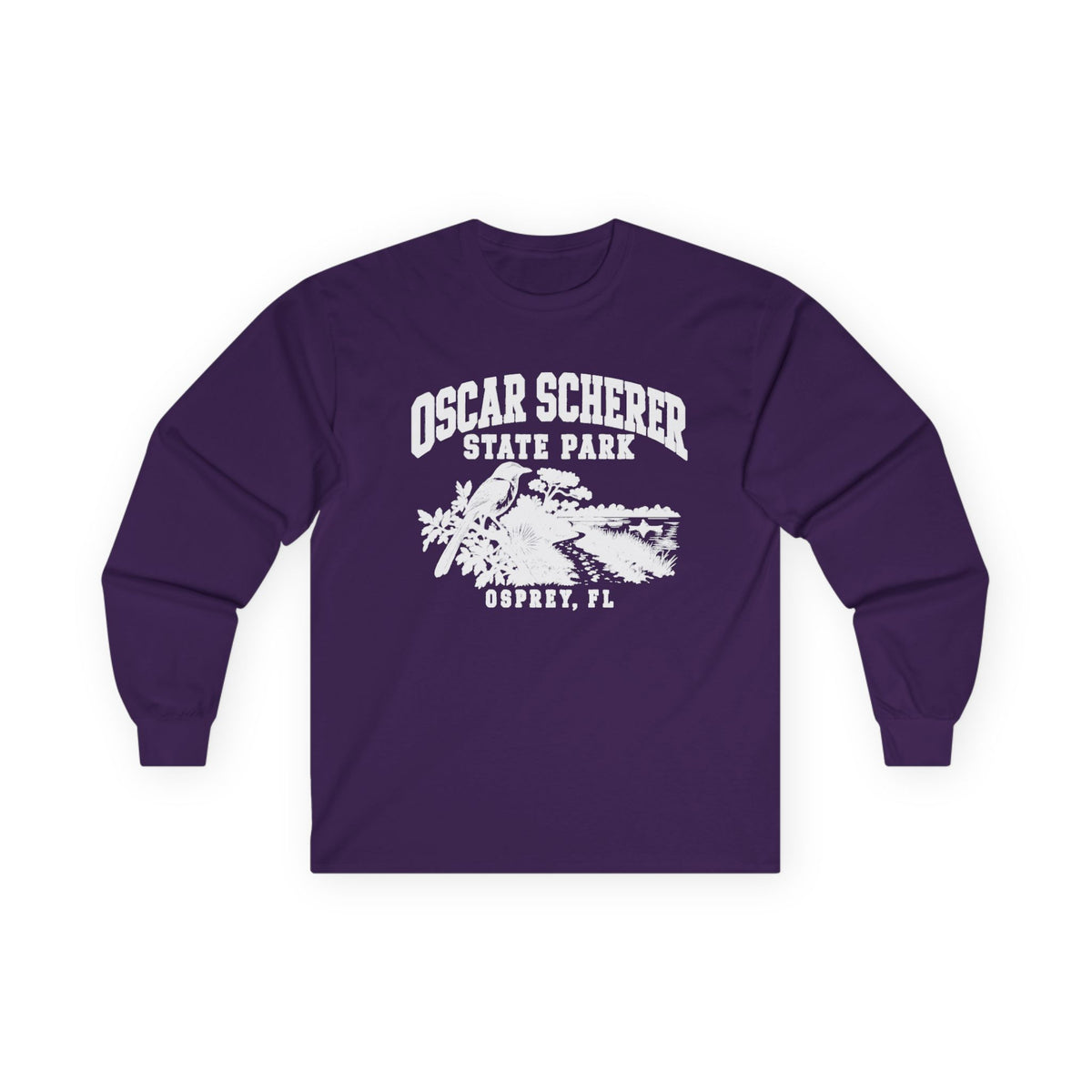 Oscar Scherer State Park Osprey Florida- Long Sleeve Tee
