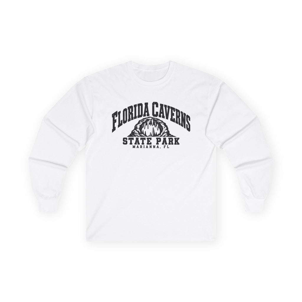 Florida Caverns State Park Logo- Long Sleeve Tee