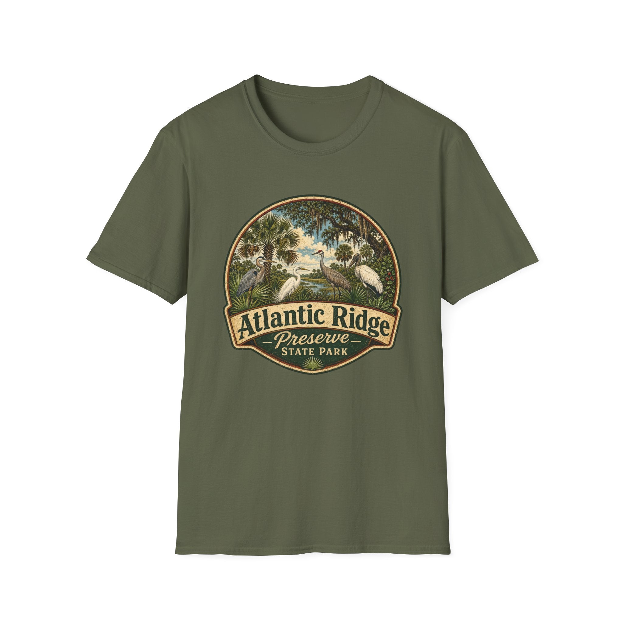 Atlantic Ridge - Retro Tee